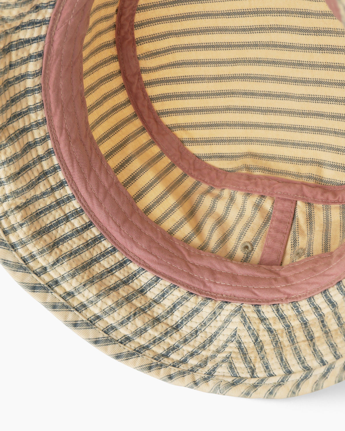 Khakis - Hickory Bucket Hat (Blue Stripe) product image 3 | TRAB K-Fashion Australia