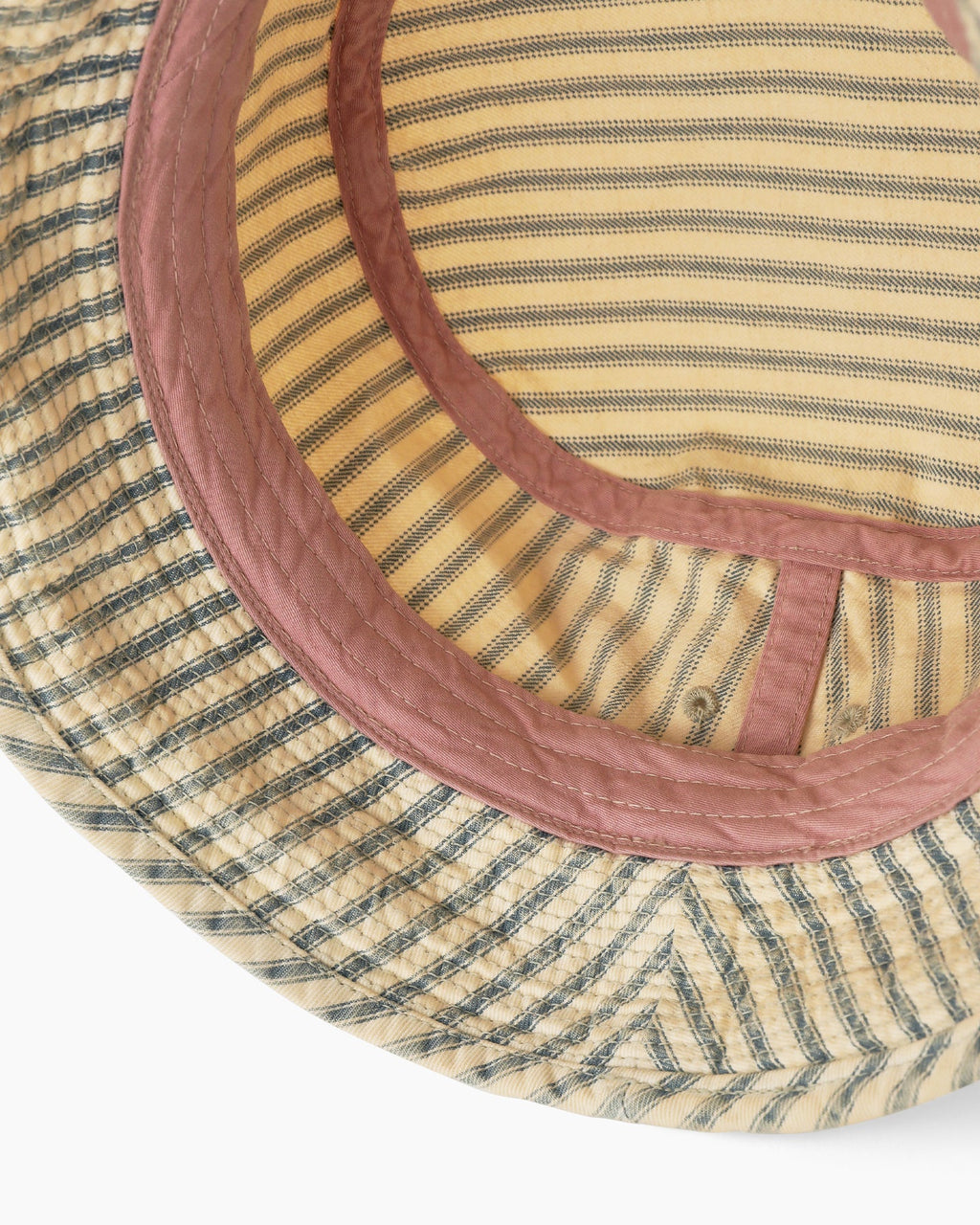 Khakis - Hickory Bucket Hat (Blue Stripe) product image 3 | TRAB K-Fashion Australia