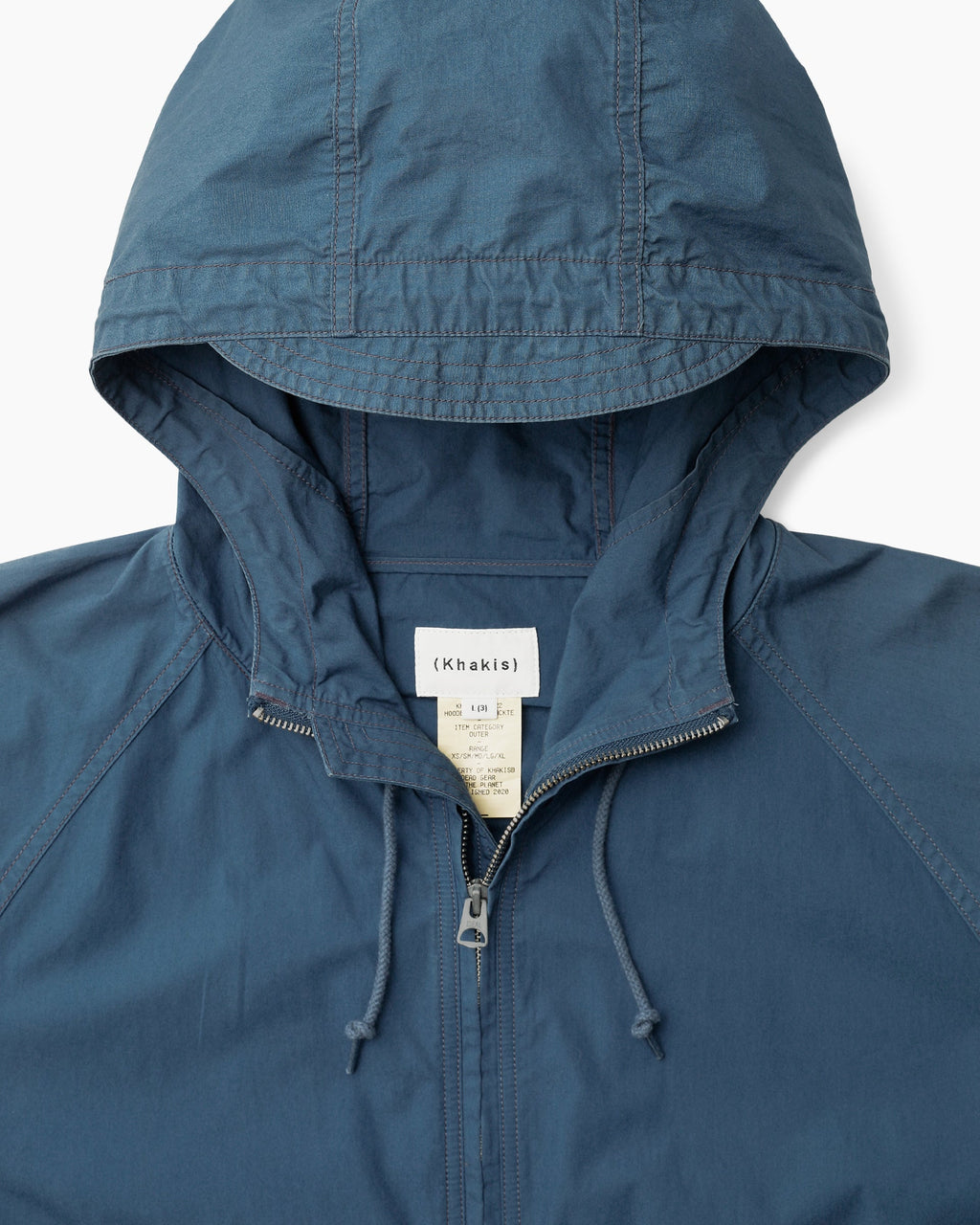 Khakis - Hooded Wind Jacket (Faded Blue) product image 2 | TRAB K-Fashion Australia