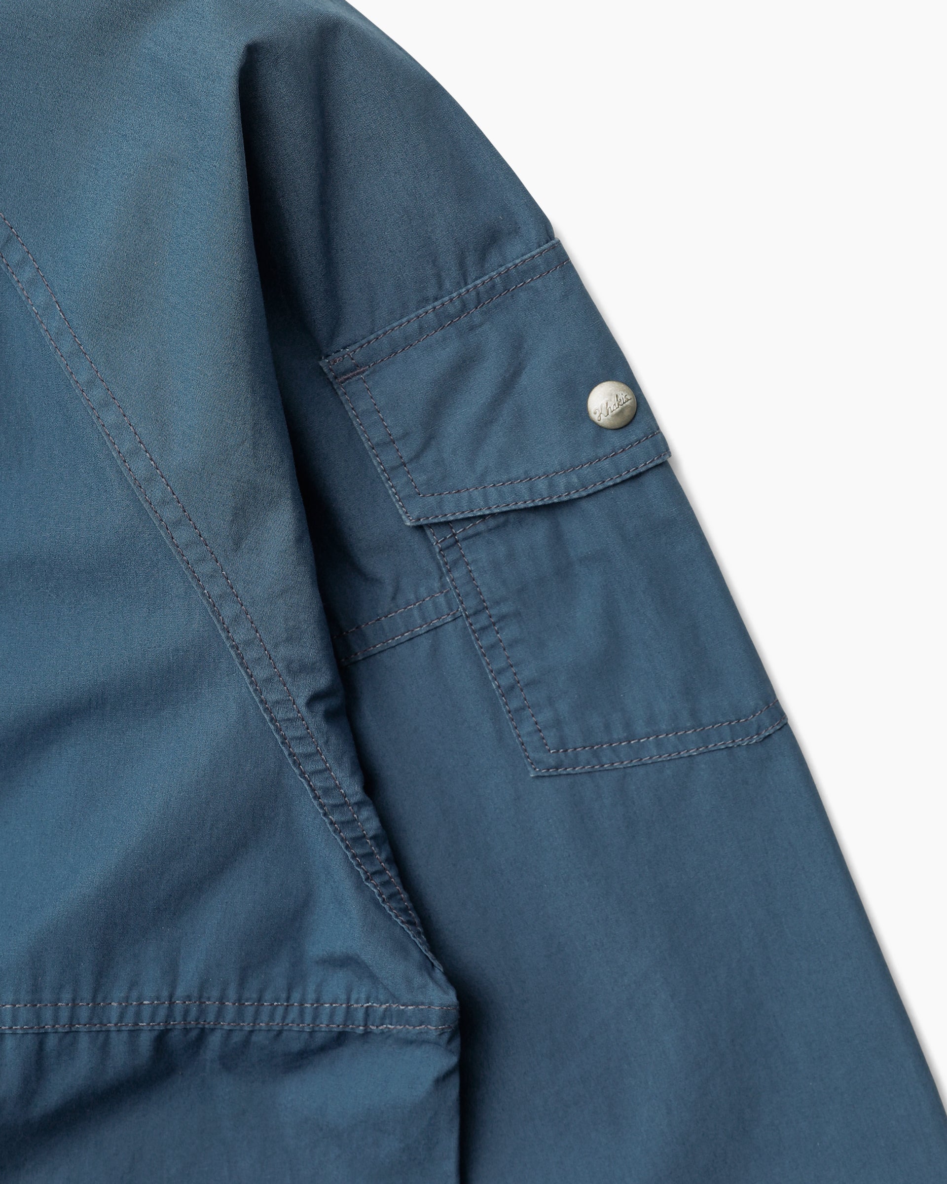 Khakis - Hooded Wind Jacket (Faded Blue) product image 3 | TRAB K-Fashion Australia