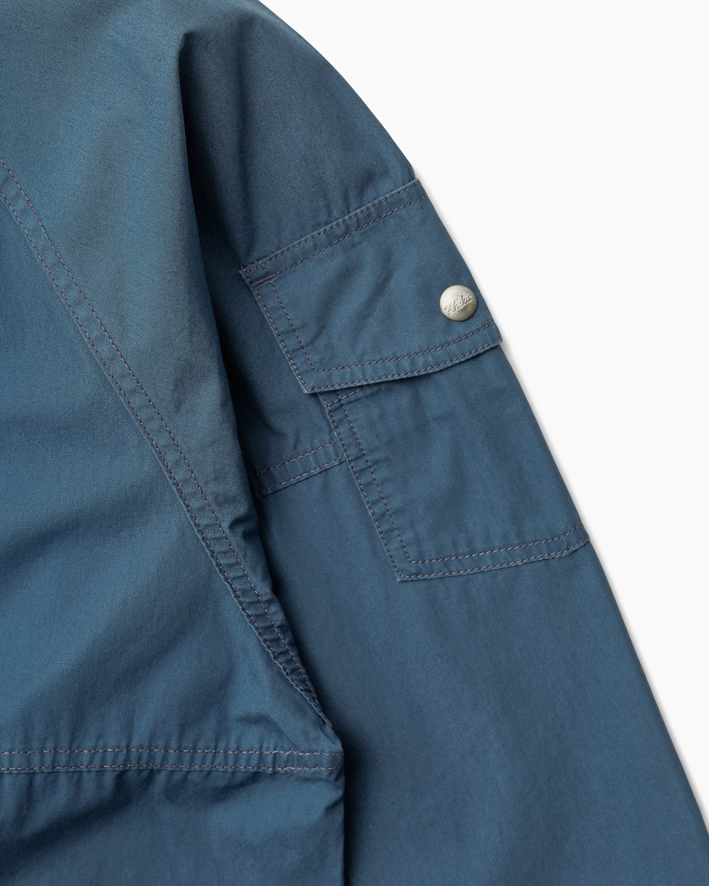 Khakis - Hooded Wind Jacket (Faded Blue) product image 3 | TRAB K-Fashion Australia