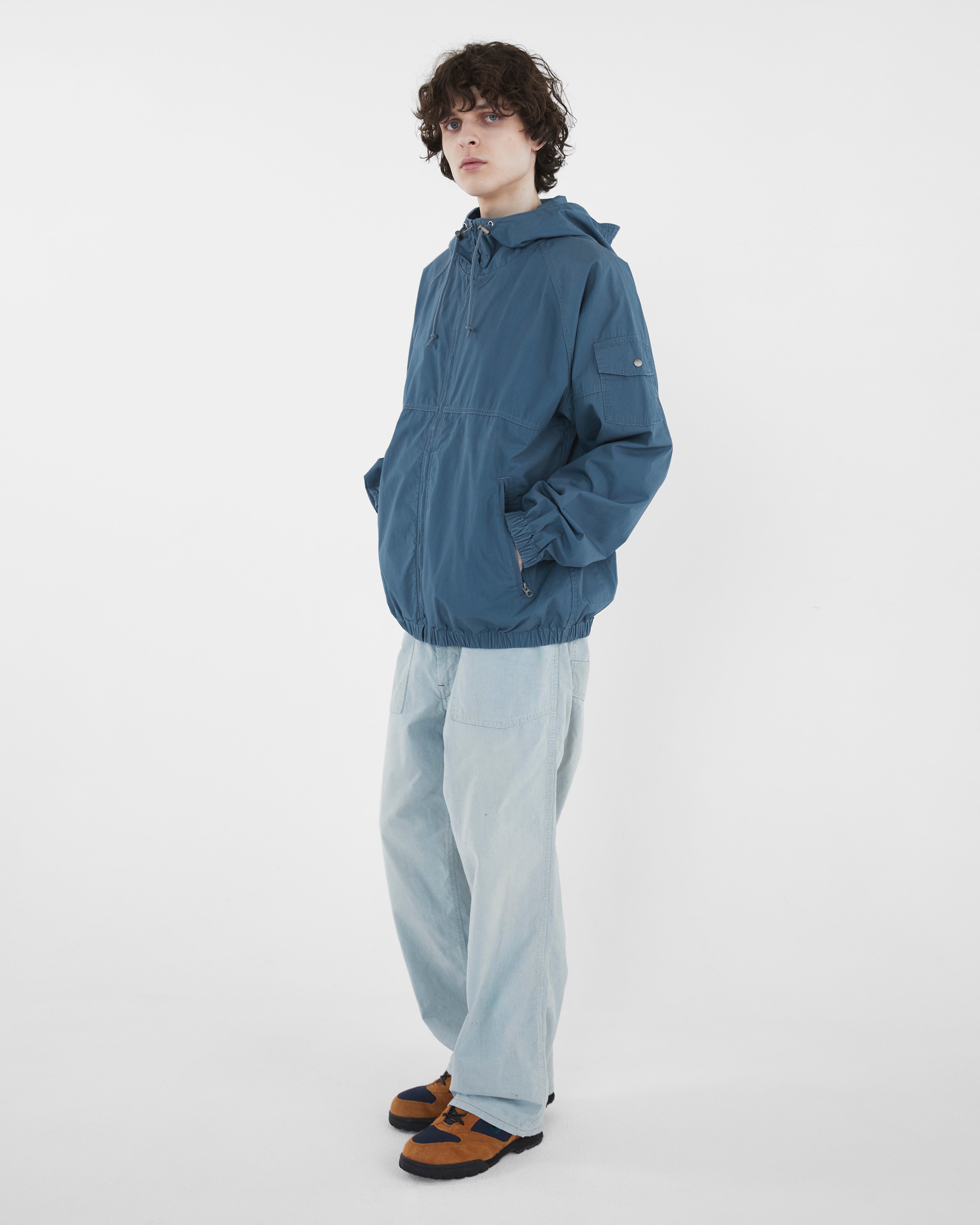 Khakis - Hooded Wind Jacket (Faded Blue) product image 7 | TRAB K-Fashion Australia