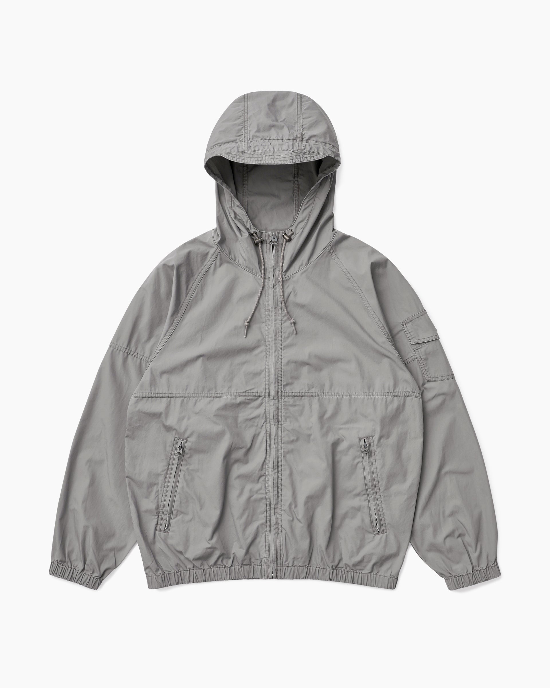 Khakis - Hooded Wind Jacket (Grey) product image 1 | TRAB K-Fashion Australia