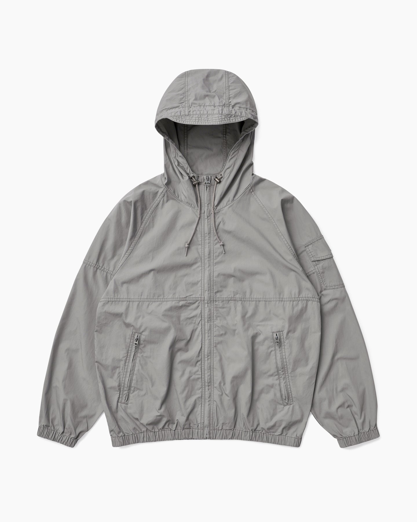Khakis - Hooded Wind Jacket (Grey) product image 1 | TRAB K-Fashion Australia