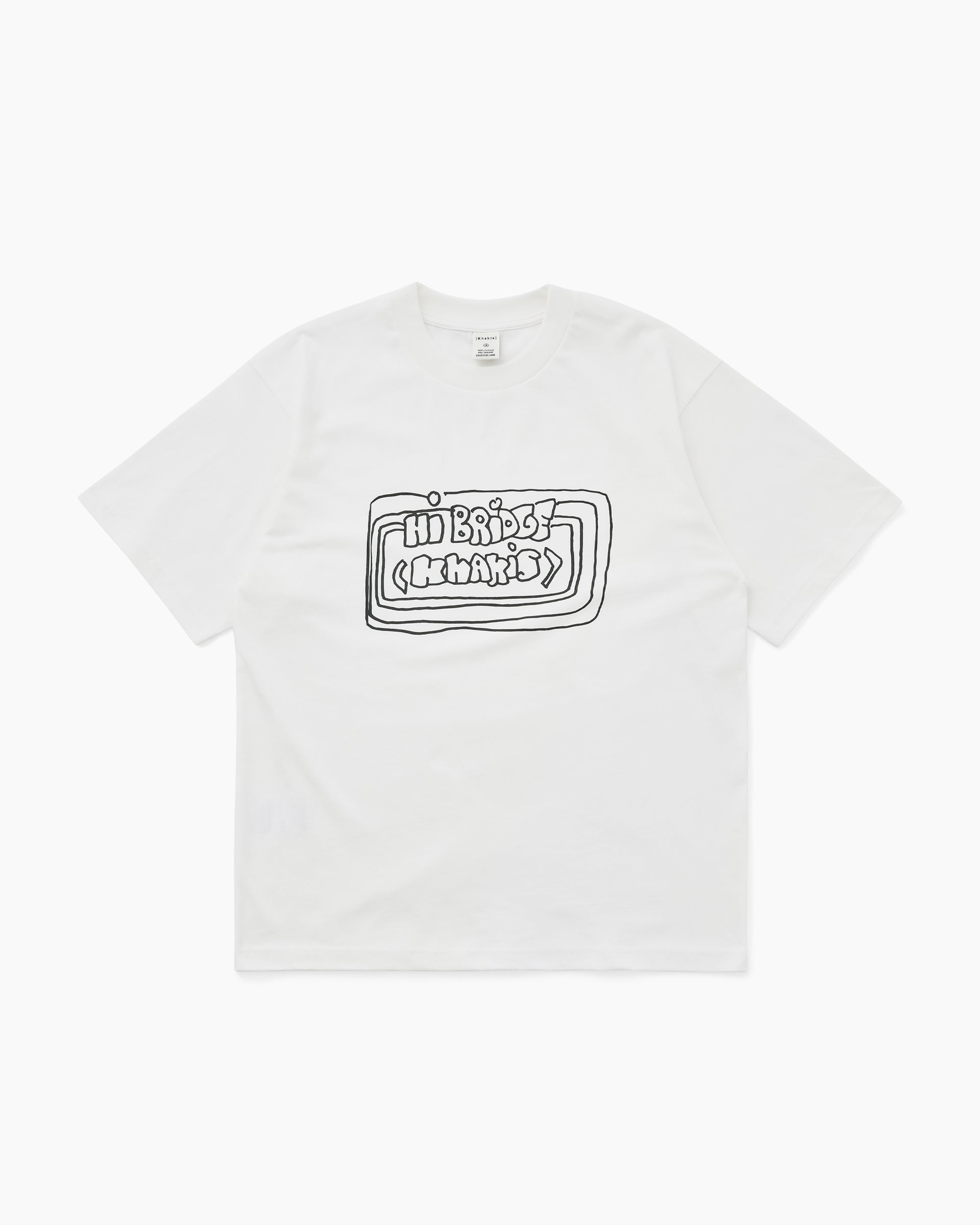 Khakis - Hbb S/S Tee (White) product image 1 | TRAB K-Fashion Australia