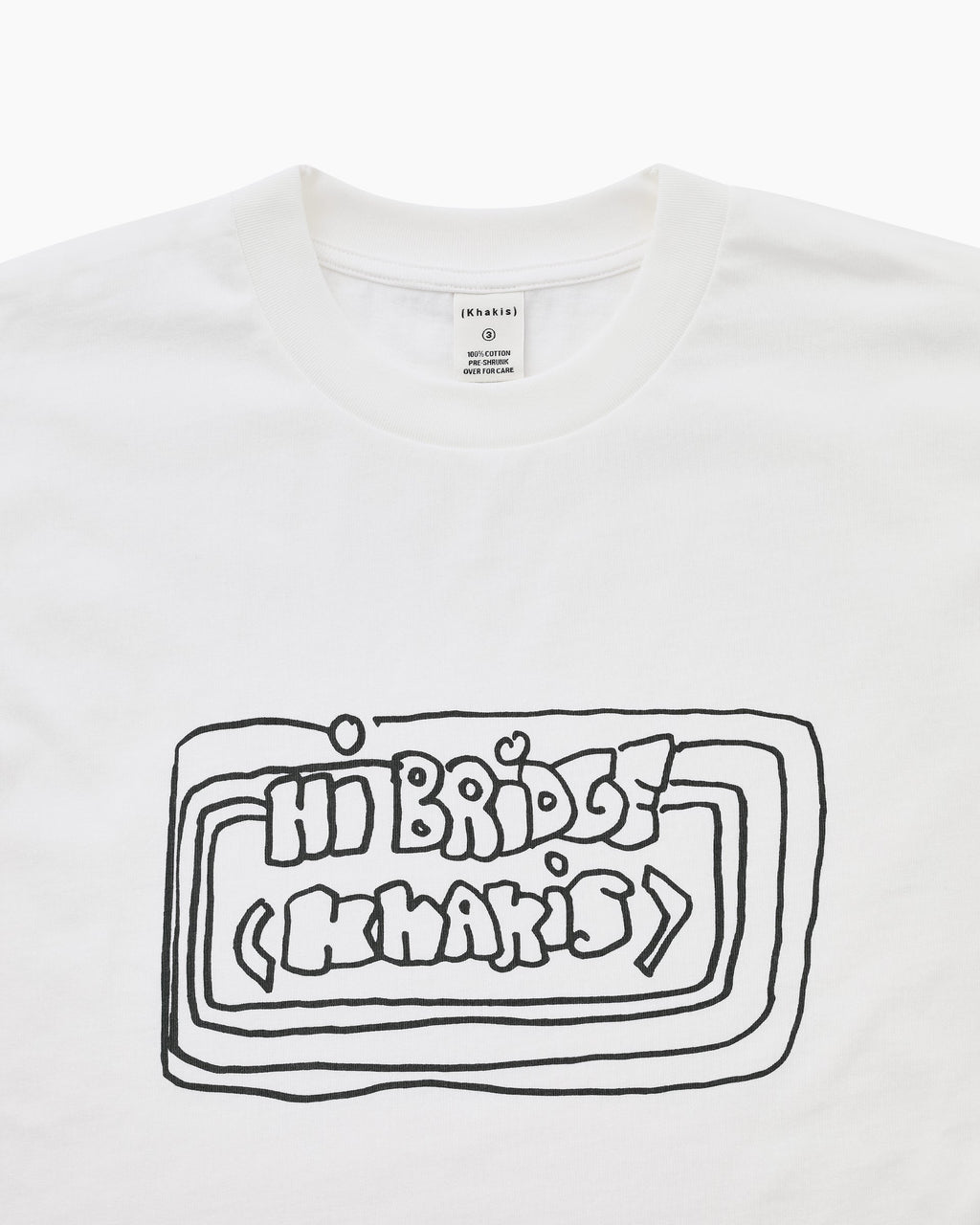 Khakis - Hbb S/S Tee (White) product image 2 | TRAB K-Fashion Australia