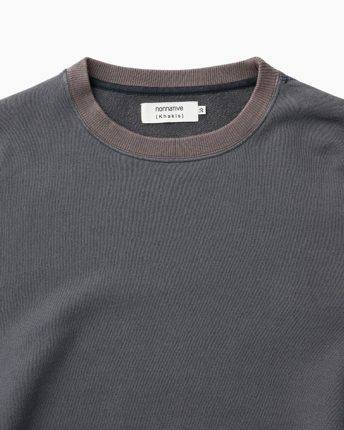 Khakis - Nonnative Dweller Crew Pullover Cotton Sweat (Navy) product image 2 | TRAB K-Fashion Australia