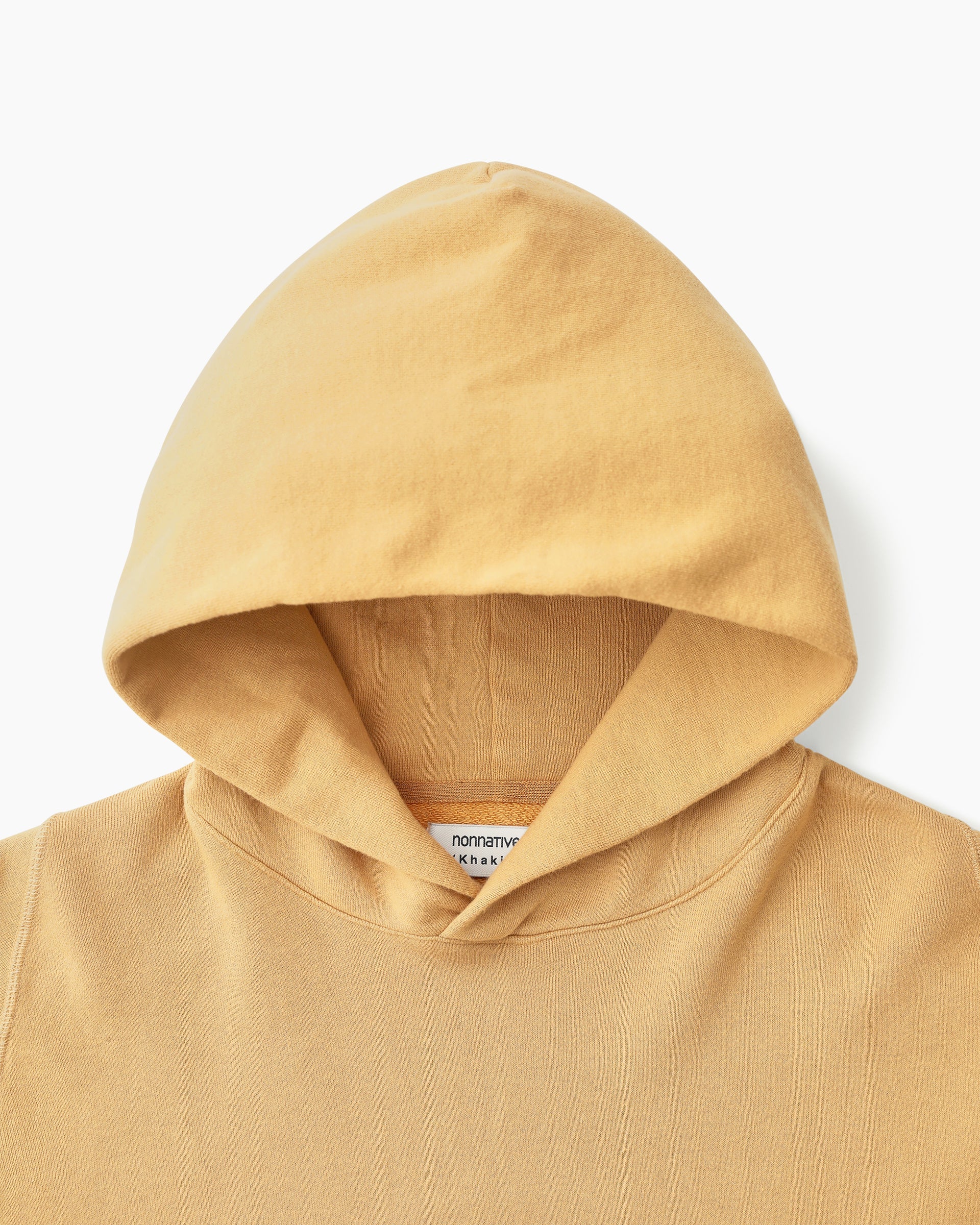Khakis - Nonnative Dweller Hooded Pullover Cotton Sweat (Camel) product image 2 | TRAB K-Fashion Australia