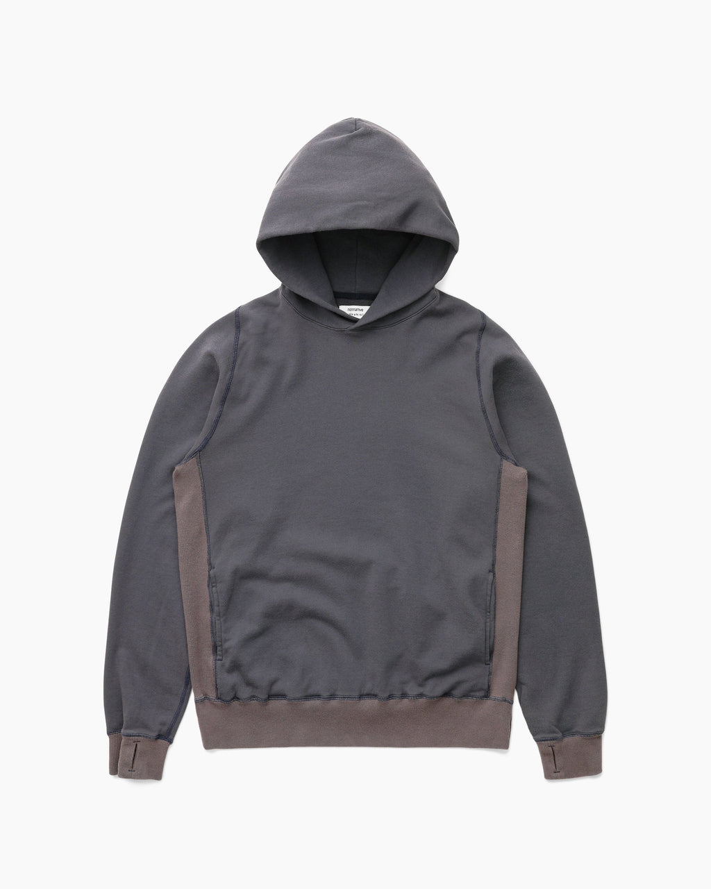 Khakis - Nonnative Dweller Hooded Pullover Cotton Sweat (Navy) product image 1 | TRAB K-Fashion Australia