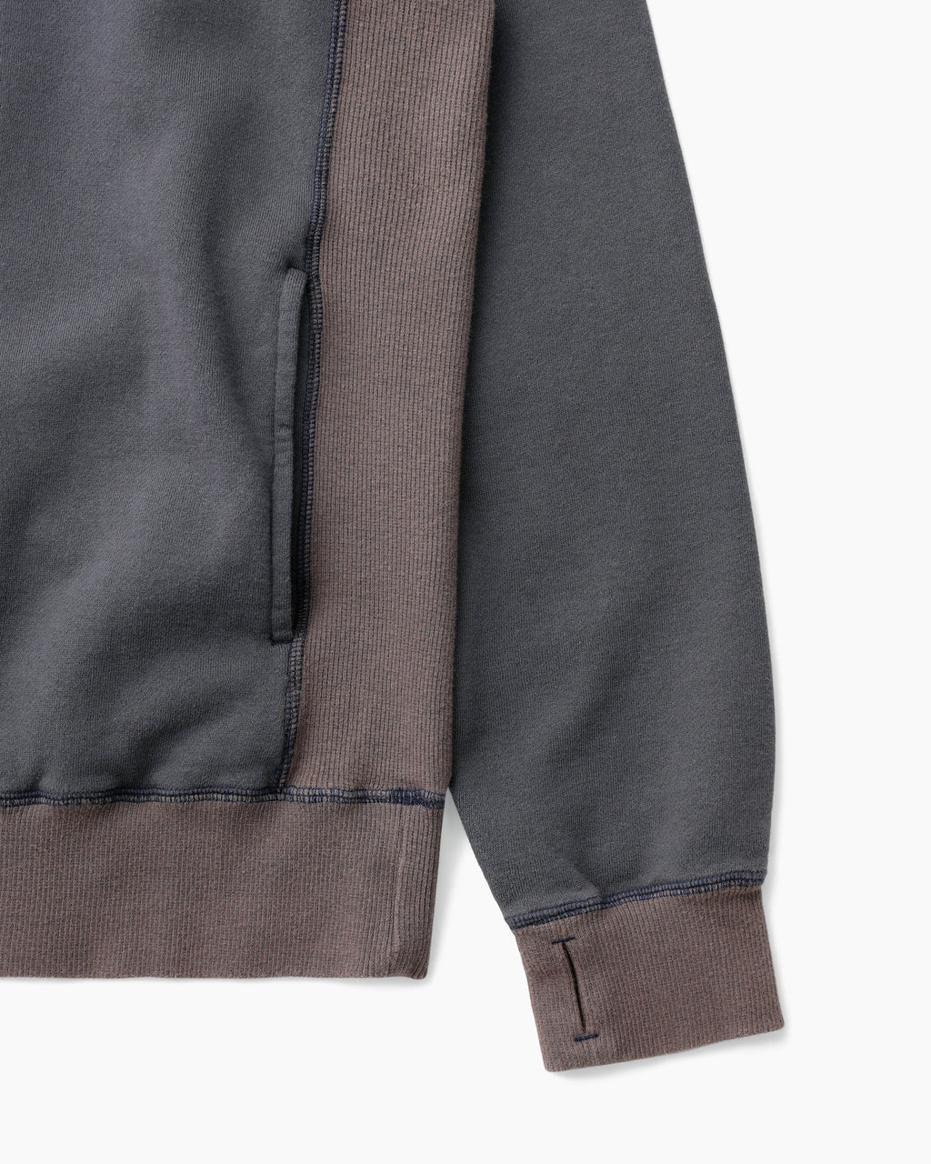 Khakis - Nonnative Dweller Hooded Pullover Cotton Sweat (Navy) product image 3 | TRAB K-Fashion Australia