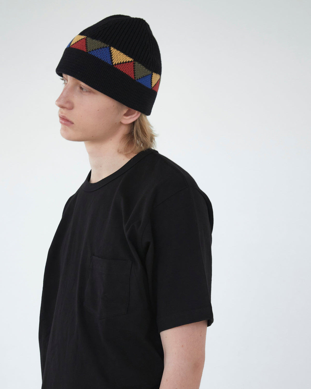 Khakis - Loop Knit Hat (Black) product image 3 | TRAB K-Fashion Australia