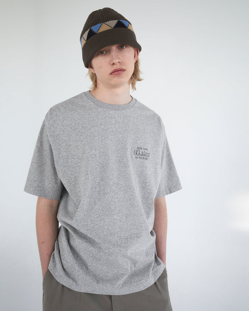 Khakis - Loop Knit Hat (Sage) product image 4 | TRAB K-Fashion Australia