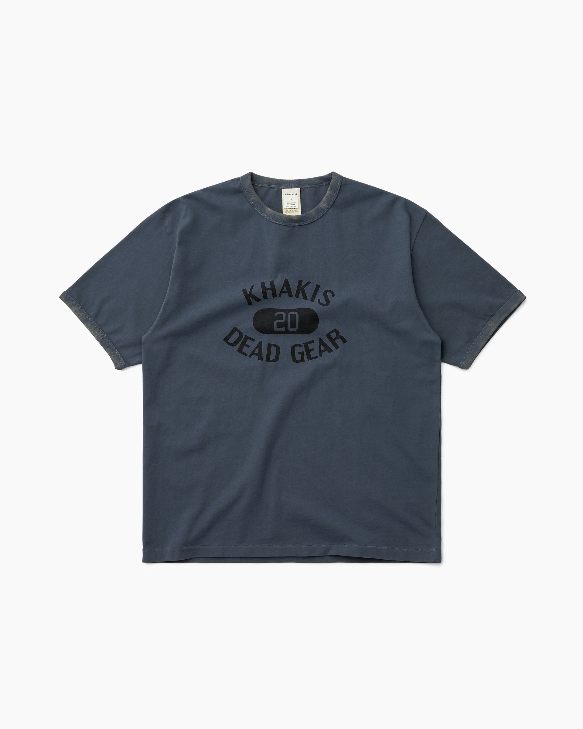 Khakis - Major Ringer Tee (Dark Blue) product image 1 | TRAB K-Fashion Australia