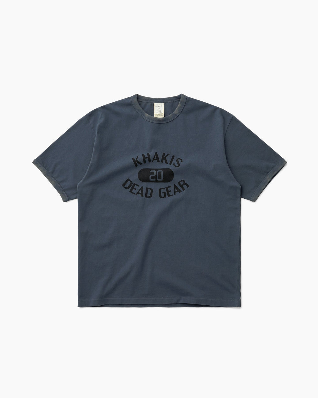 Khakis - Major Ringer Tee (Dark Blue) product image 1 | TRAB K-Fashion Australia