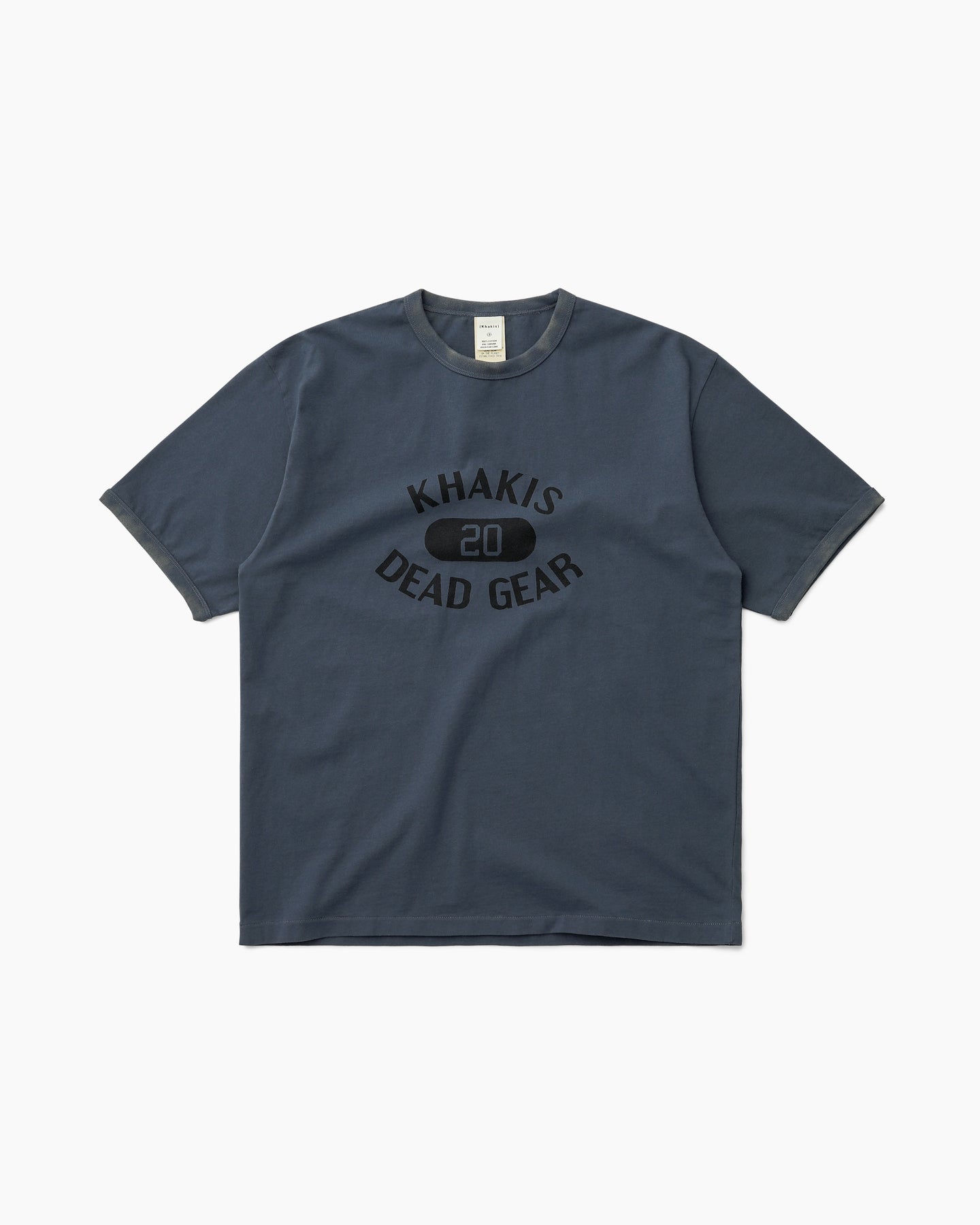 Khakis - Major Ringer Tee (Dark Blue) product image 1 | TRAB K-Fashion Australia