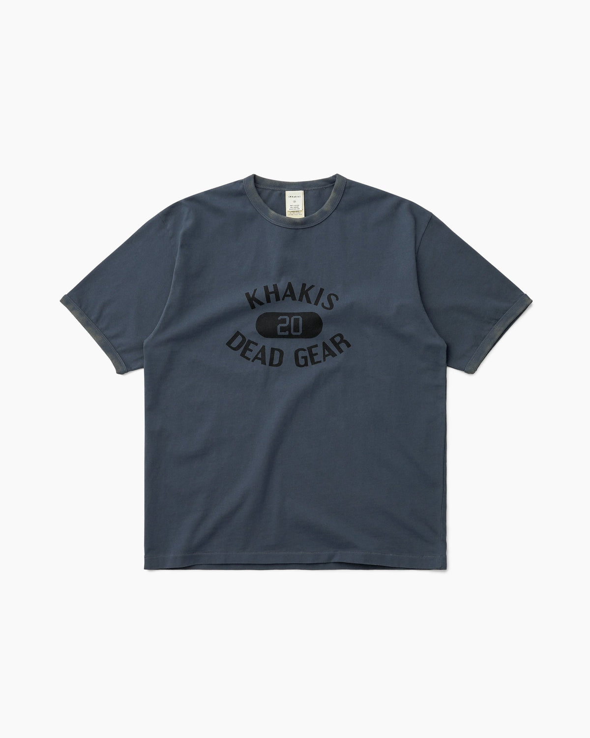 Khakis - Major Ringer Tee (Dark Blue) product image 1 | TRAB K-Fashion Australia