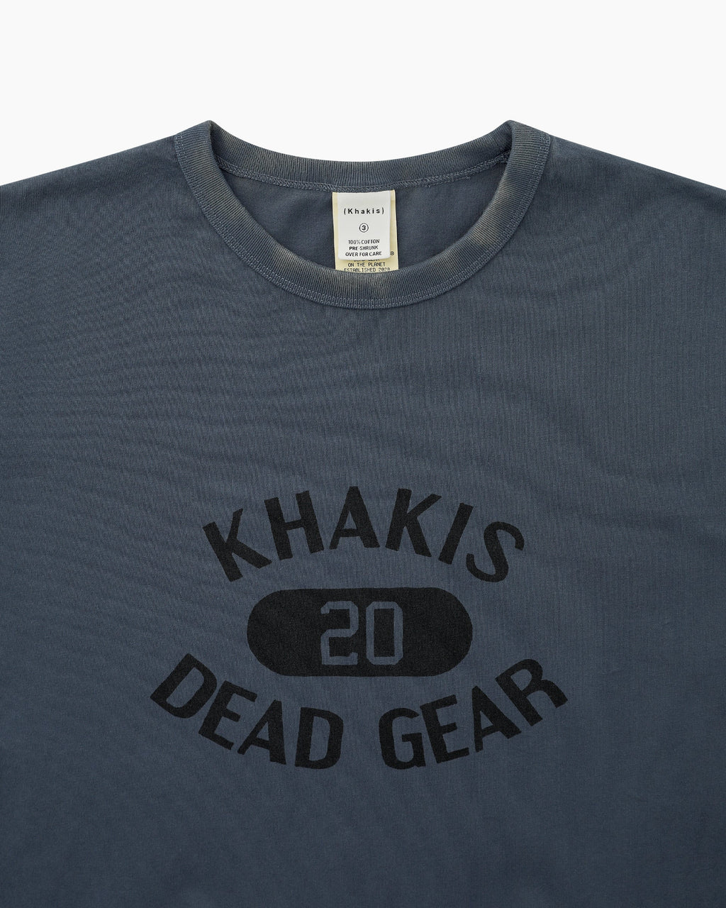 Khakis - Major Ringer Tee (Dark Blue) product image 2 | TRAB K-Fashion Australia