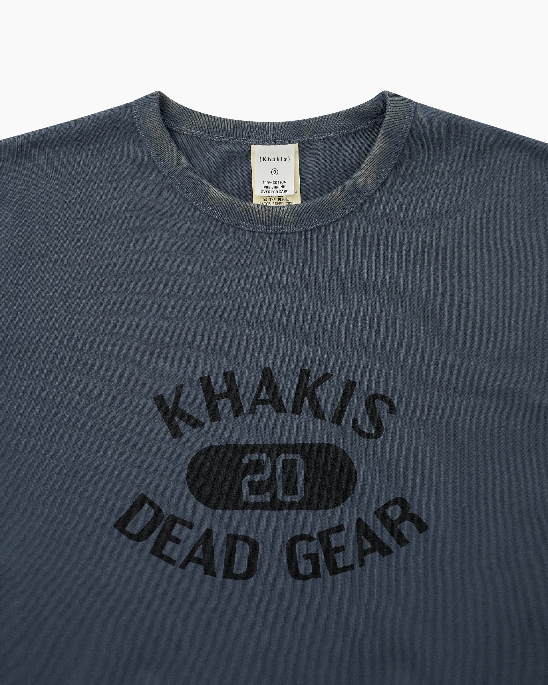 Khakis - Major Ringer Tee (Dark Blue) product image 2 | TRAB K-Fashion Australia