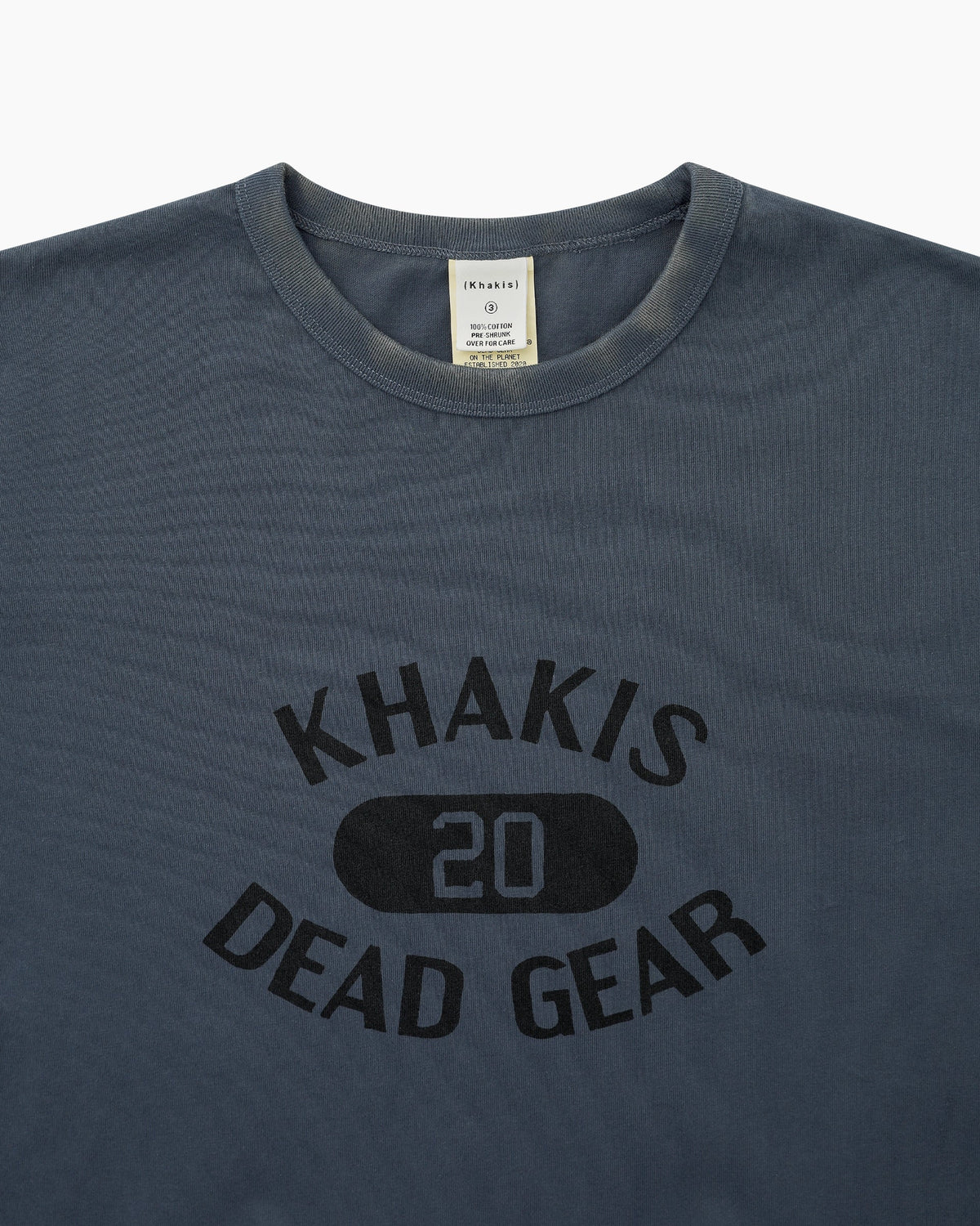 Khakis - Major Ringer Tee (Dark Blue) product image 2 | TRAB K-Fashion Australia