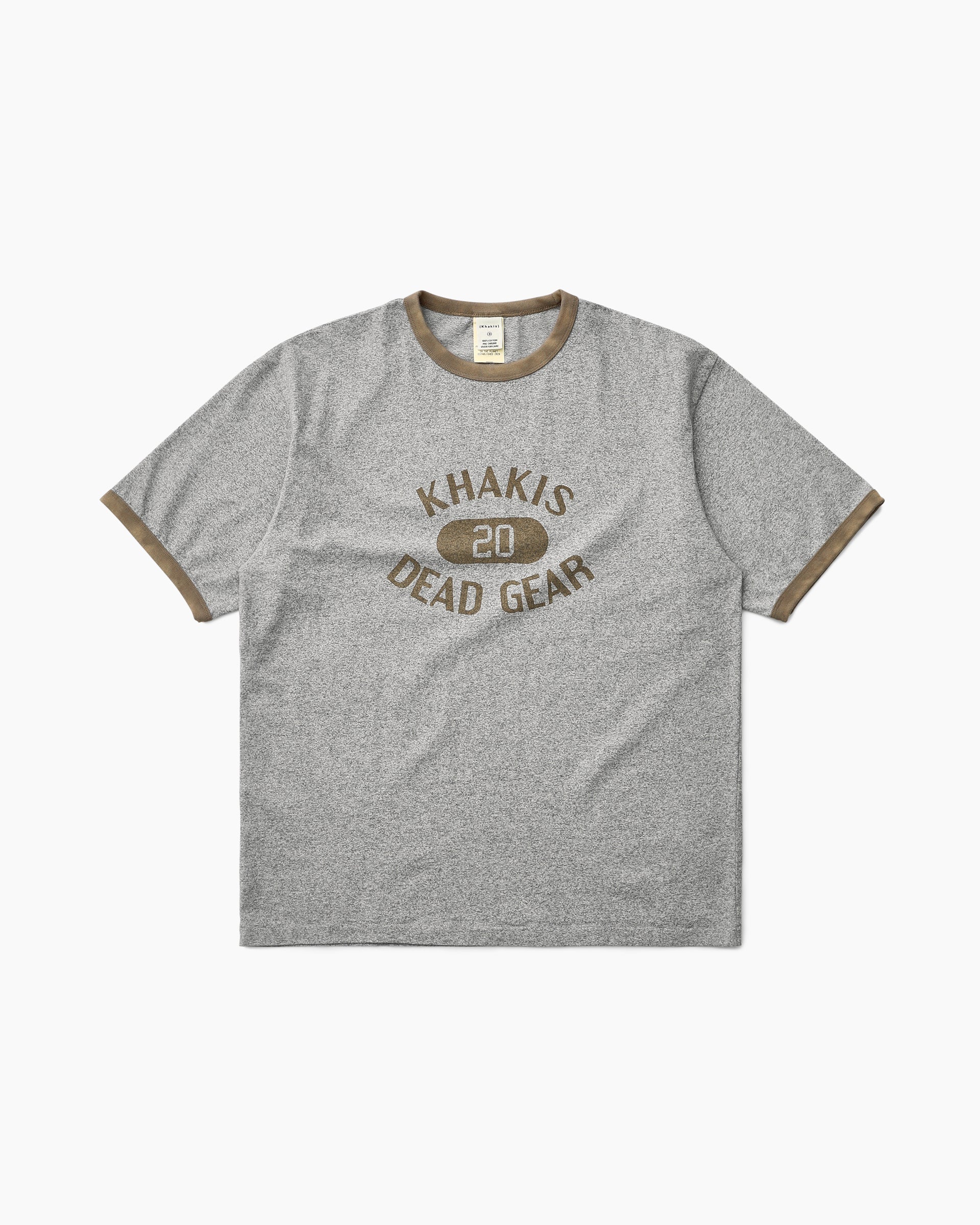 Khakis - Major Ringer Tee (Grey) product image 1 | TRAB K-Fashion Australia