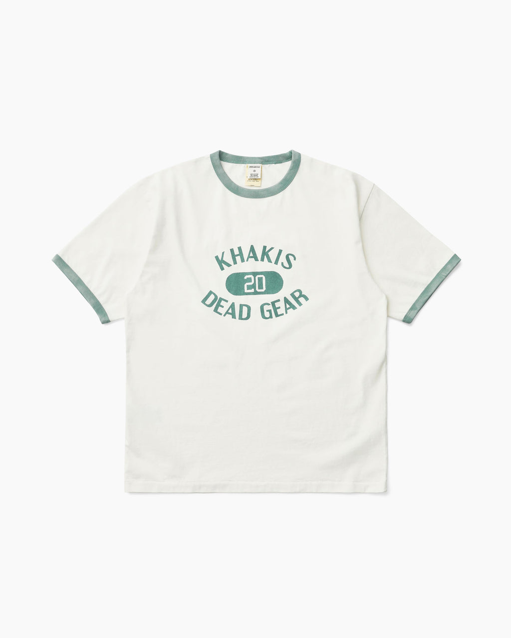 Khakis - Major Ringer Tee (White) product image 1 | TRAB K-Fashion Australia