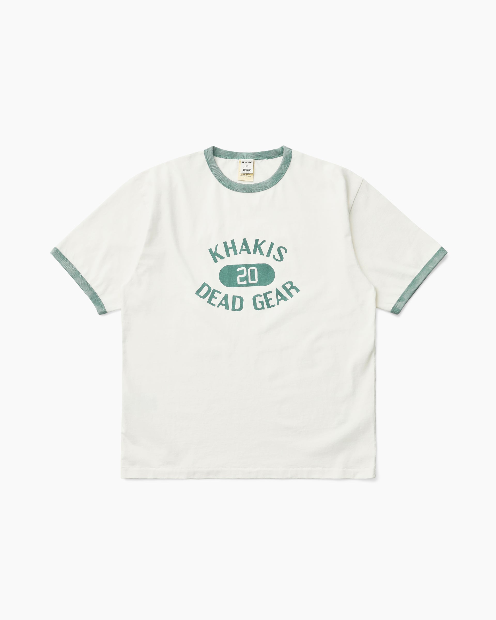 Khakis - Major Ringer Tee (White) product image 1 | TRAB K-Fashion Australia