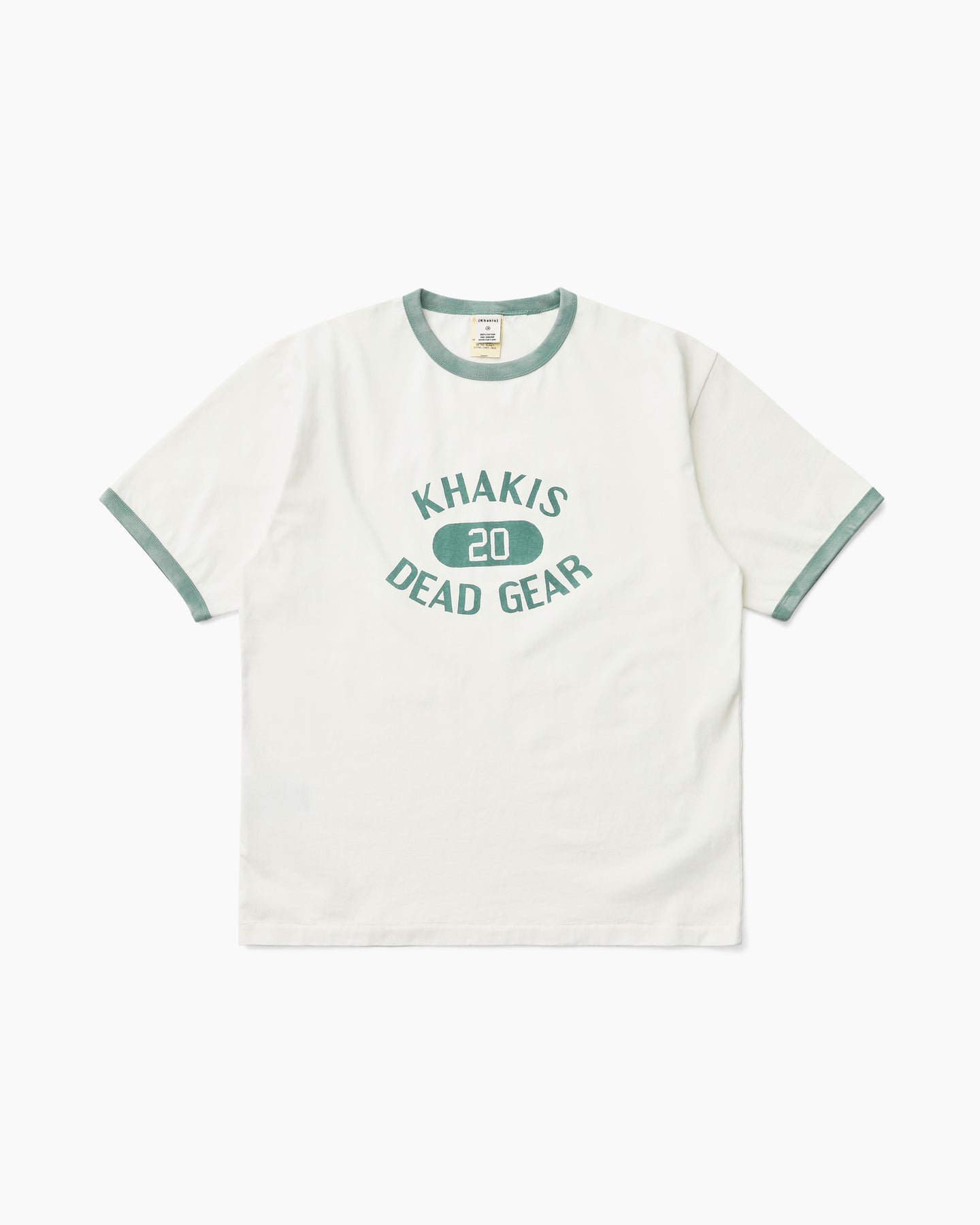 Khakis - Major Ringer Tee (White) product image 1 | TRAB K-Fashion Australia