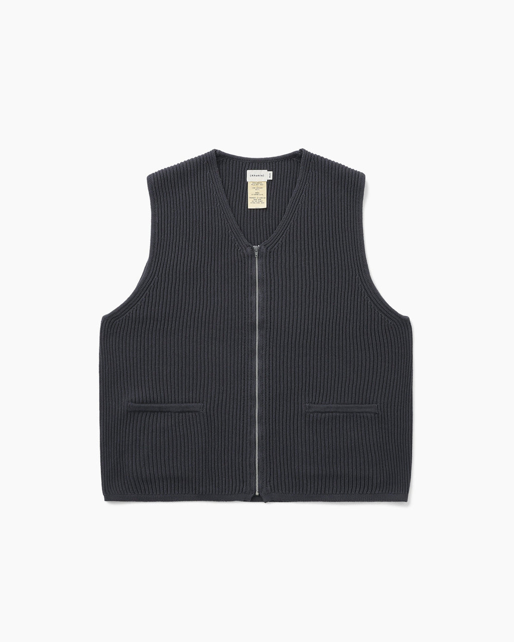 Khakis - Milo Knit Vest (Coal) product image 1 | TRAB K-Fashion Australia