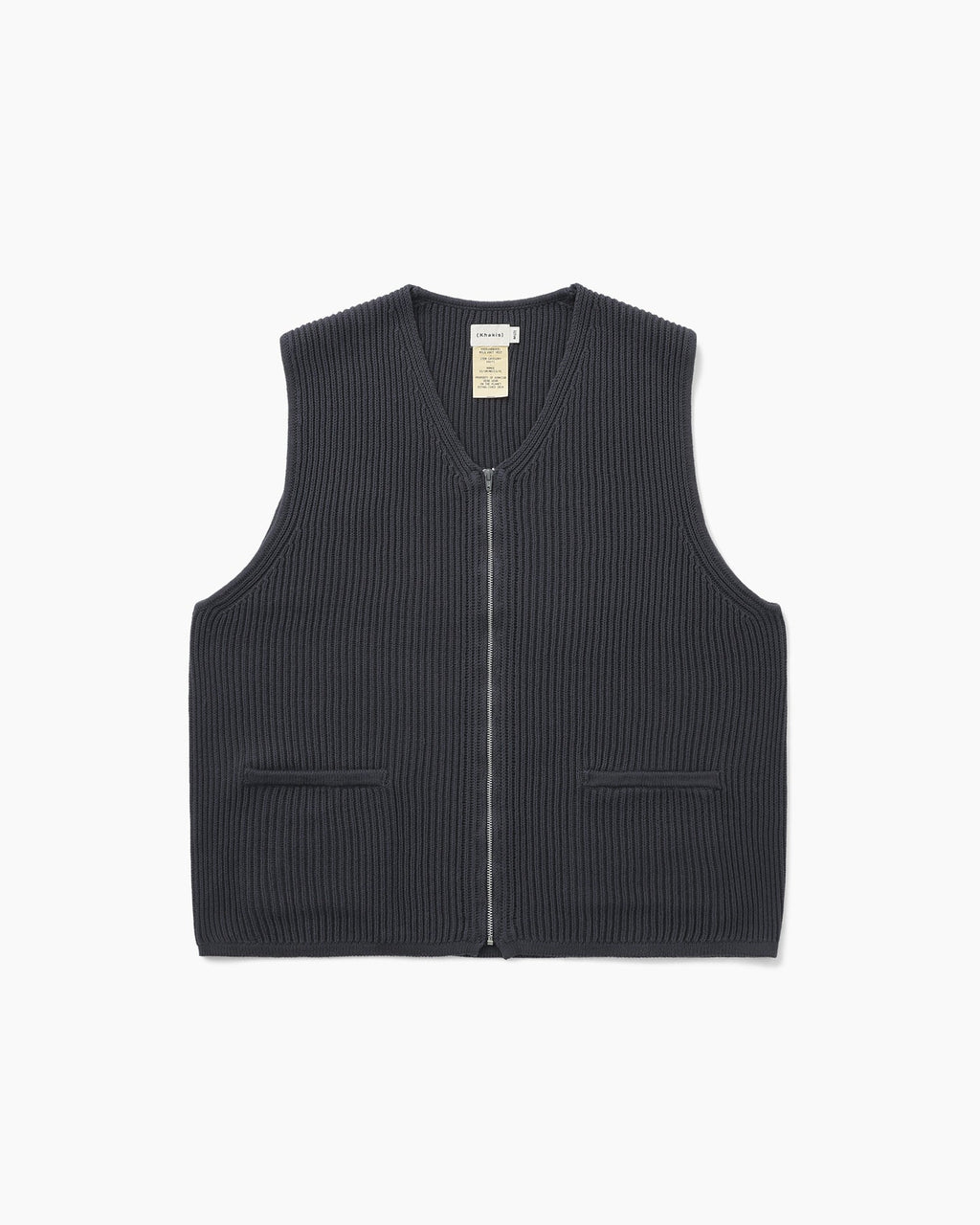 Khakis - Milo Knit Vest (Coal) product image 1 | TRAB K-Fashion Australia