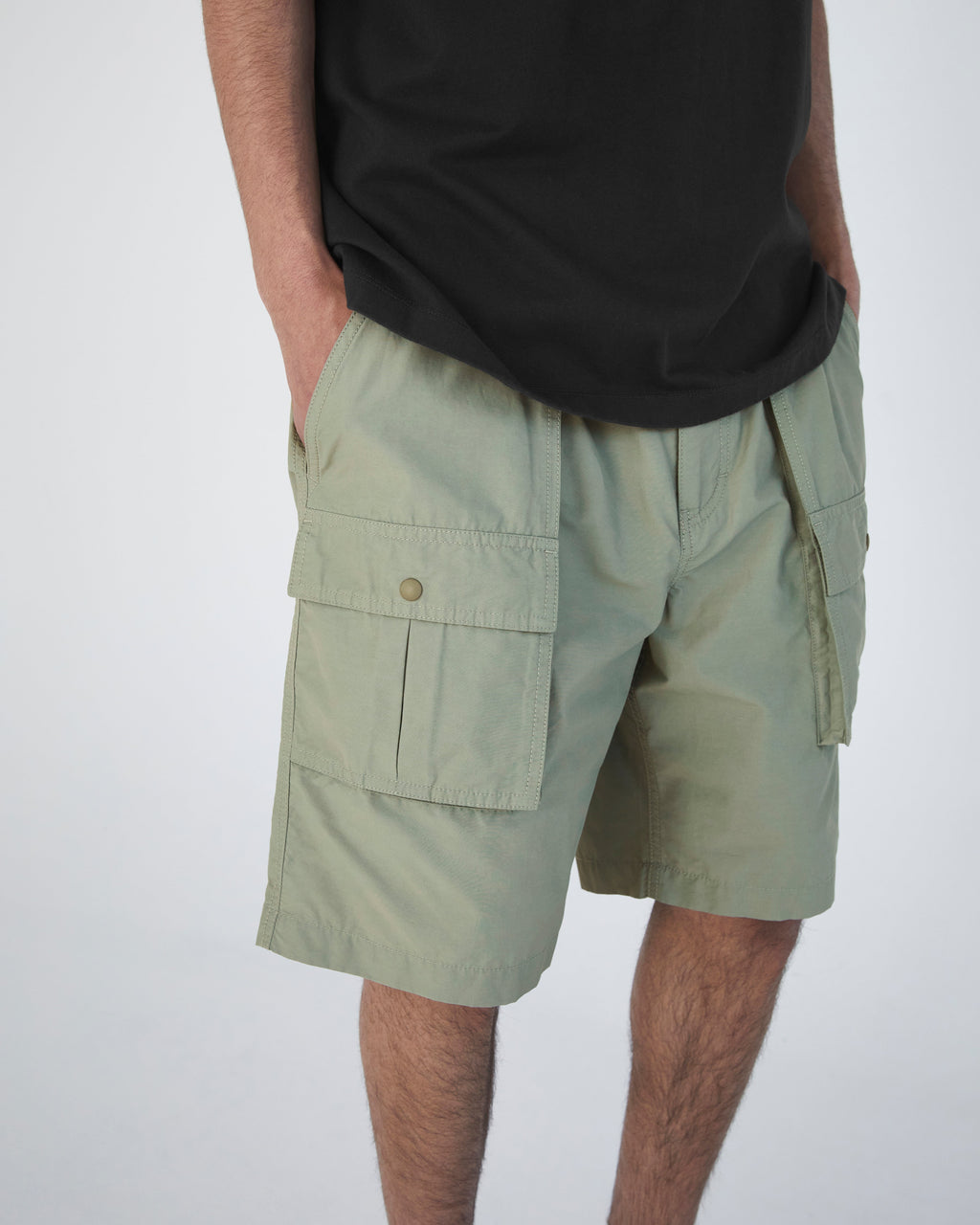 Khakis - Nylon Hiking Short (Sage) product image 7 | TRAB K-Fashion Australia