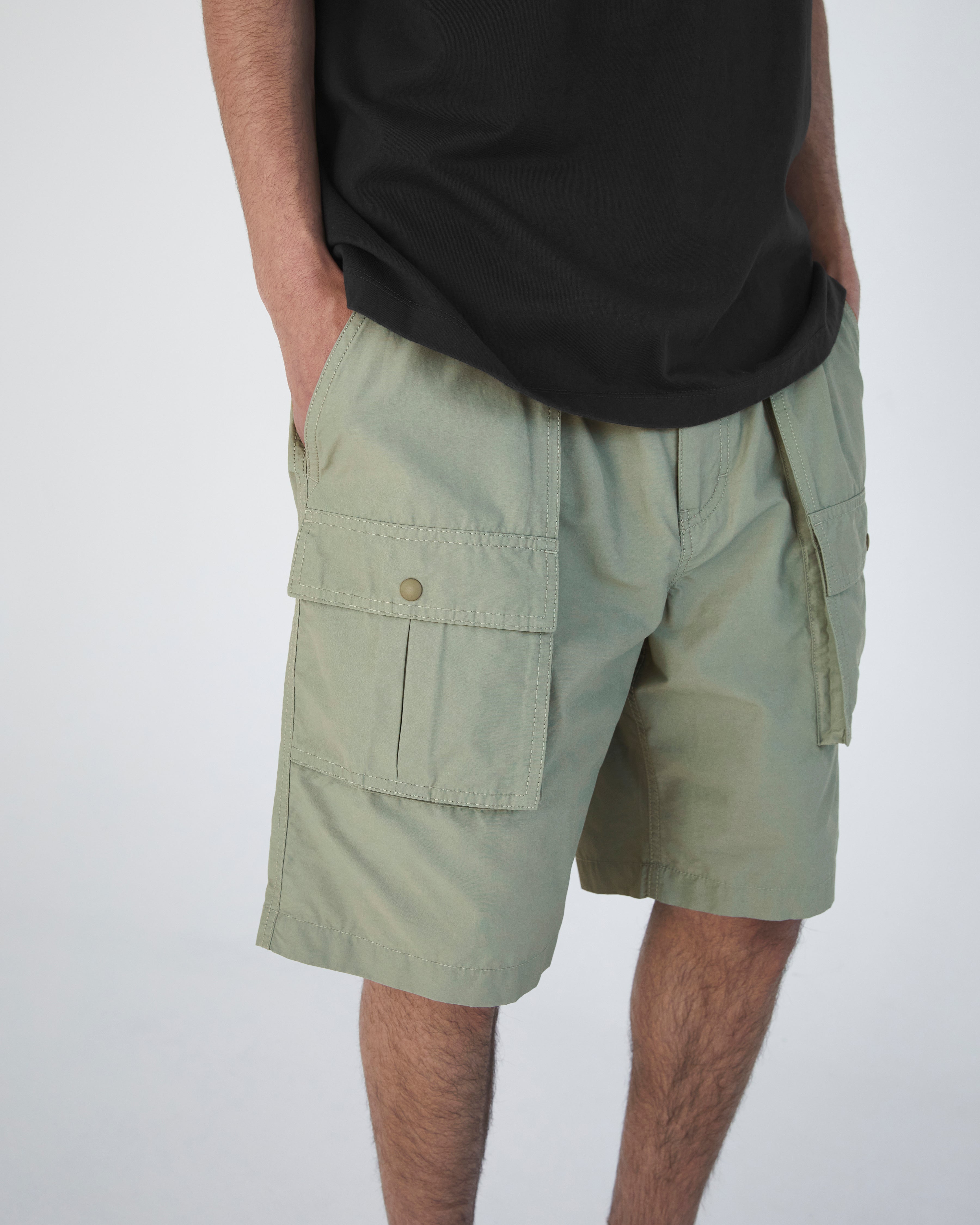 Khakis - Nylon Hiking Short (Sage) product image 7 | TRAB K-Fashion Australia