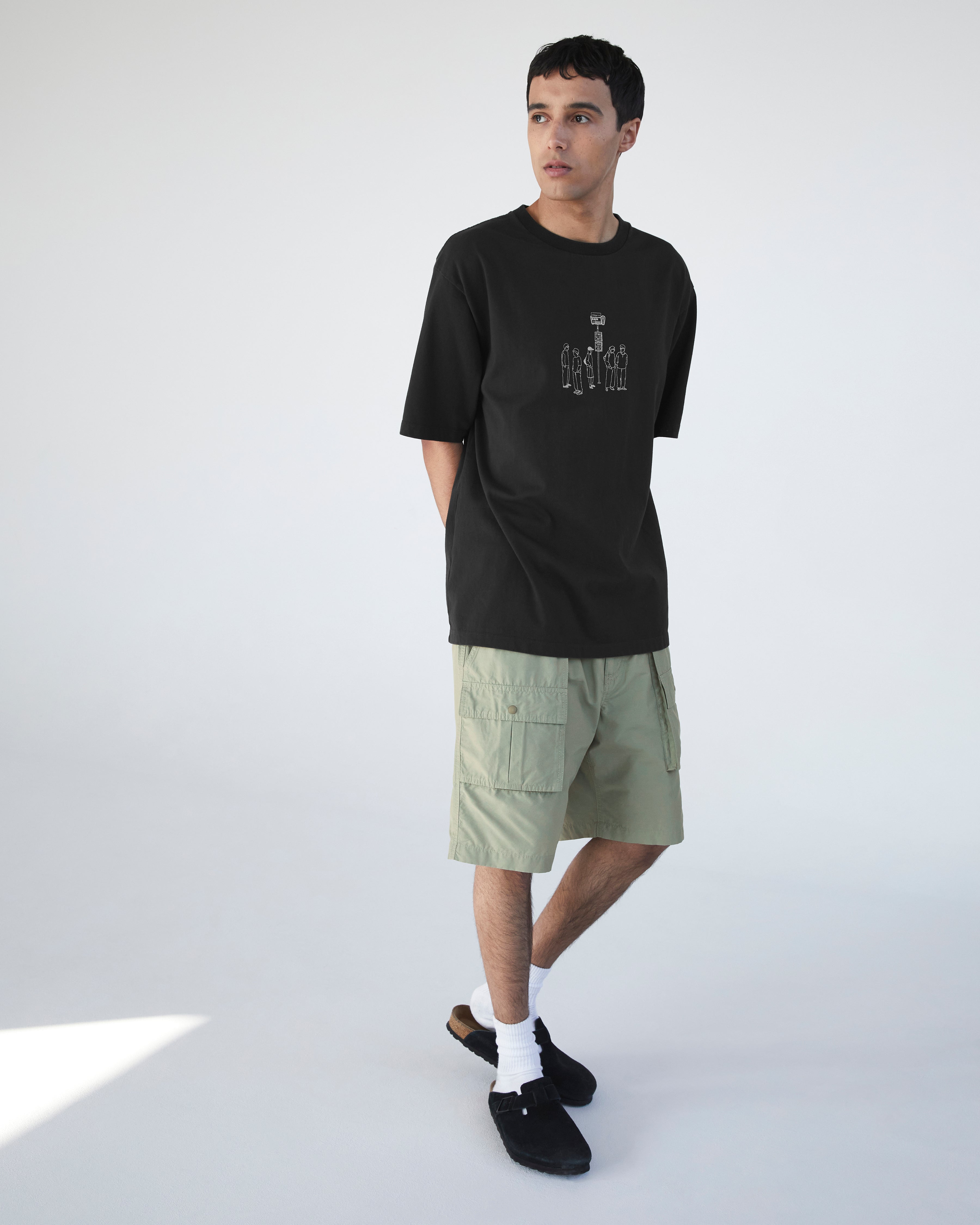 Khakis - Nylon Hiking Short (Sage) product image 8 | TRAB K-Fashion Australia
