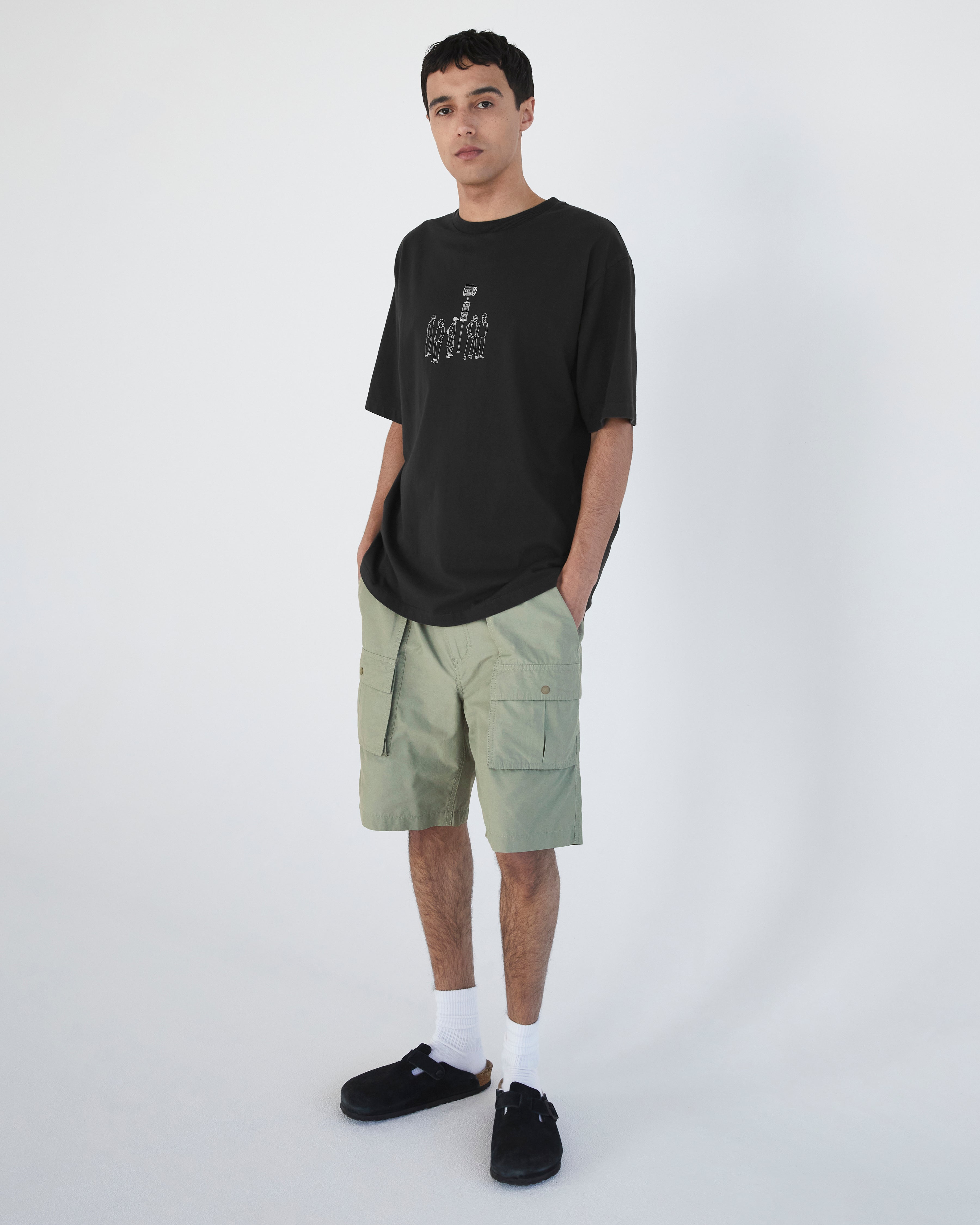Khakis - Nylon Hiking Short (Sage) product image 9 | TRAB K-Fashion Australia