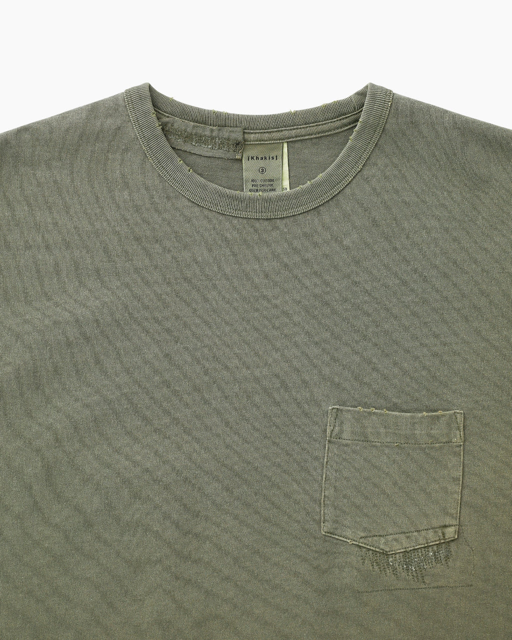 Khakis - O.D Repaired Tee (Olive) product image 2 | TRAB K-Fashion Australia
