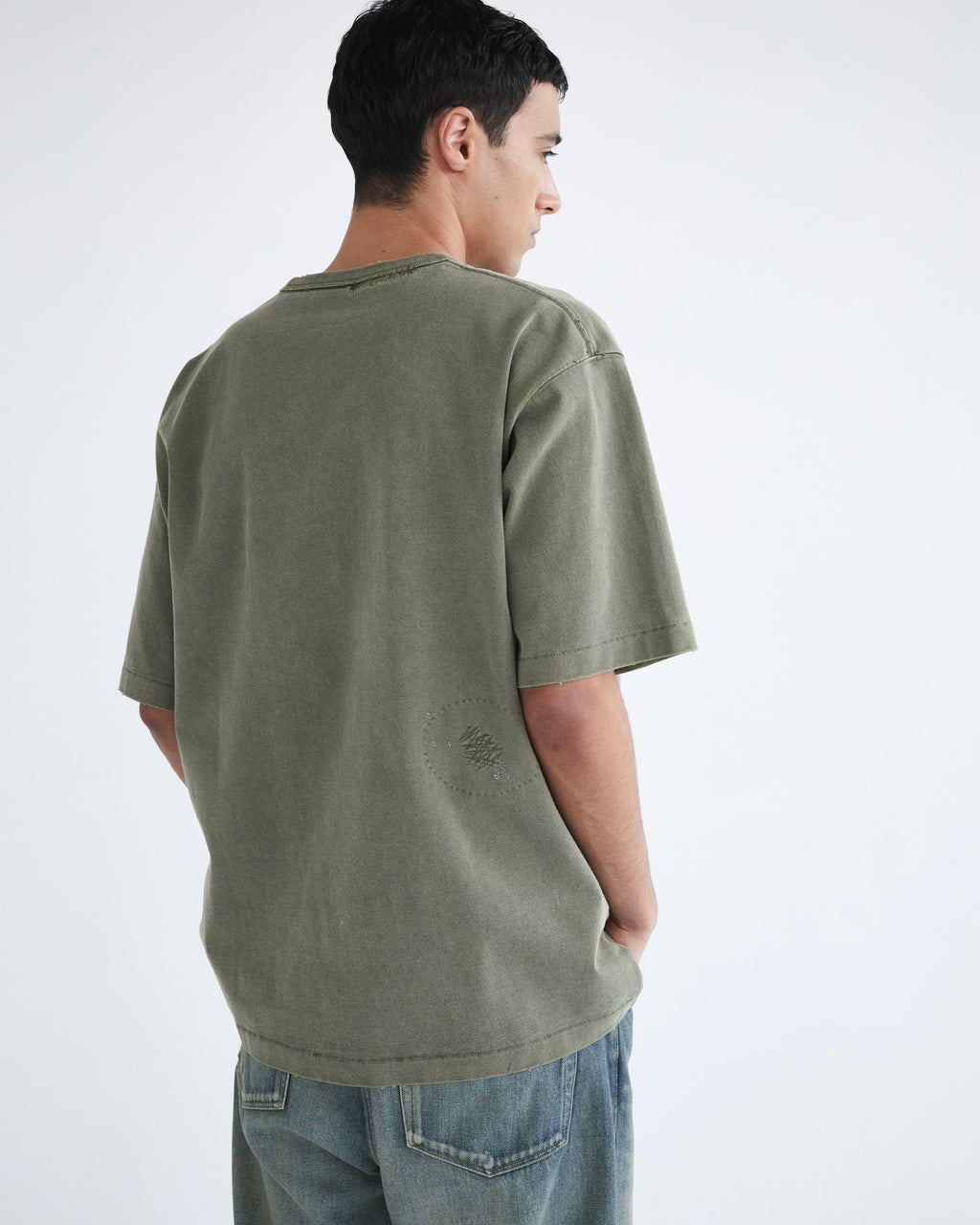 Khakis - O.D Repaired Tee (Olive) product image 7 | TRAB K-Fashion Australia