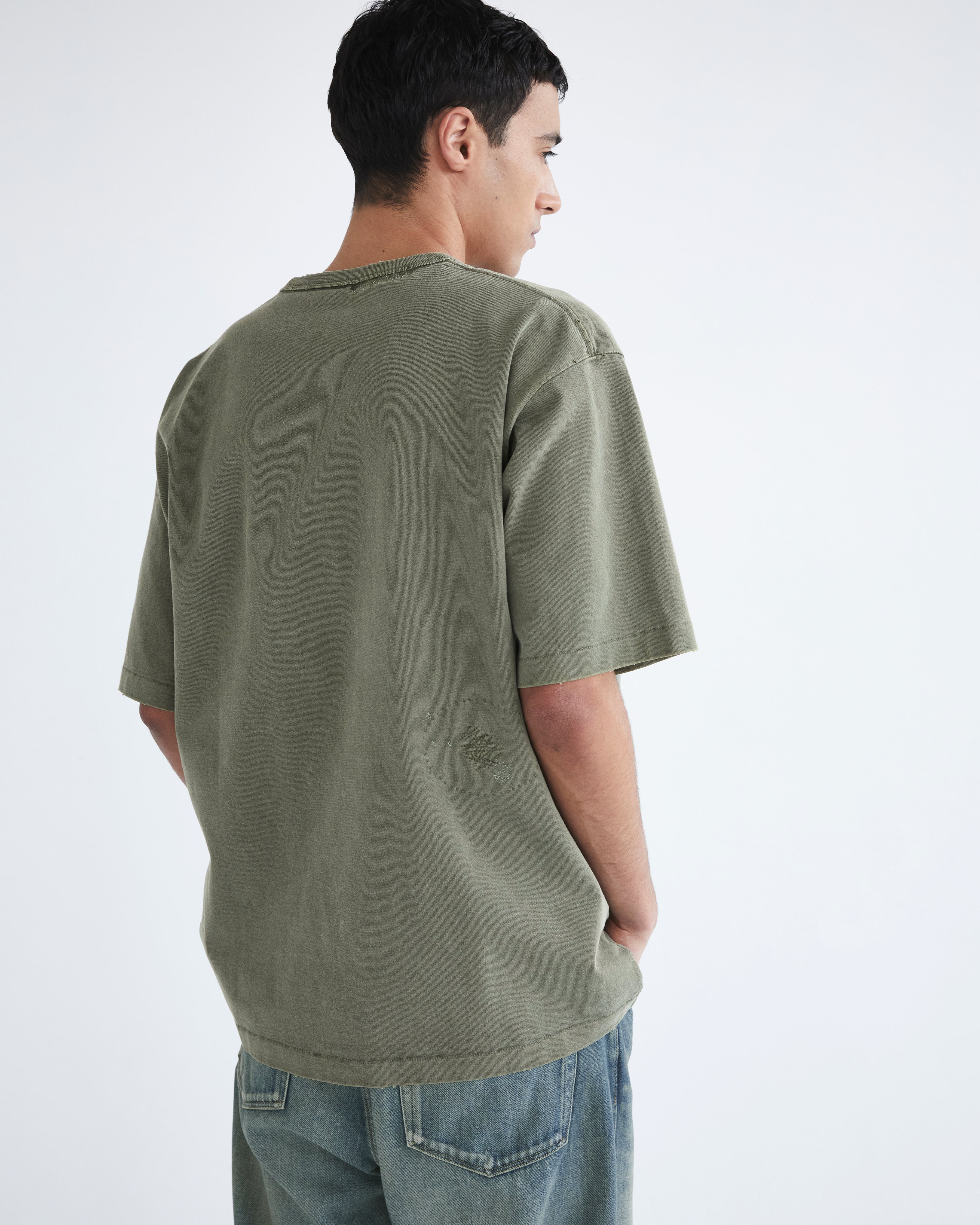Khakis - O.D Repaired Tee (Olive) product image 7 | TRAB K-Fashion Australia