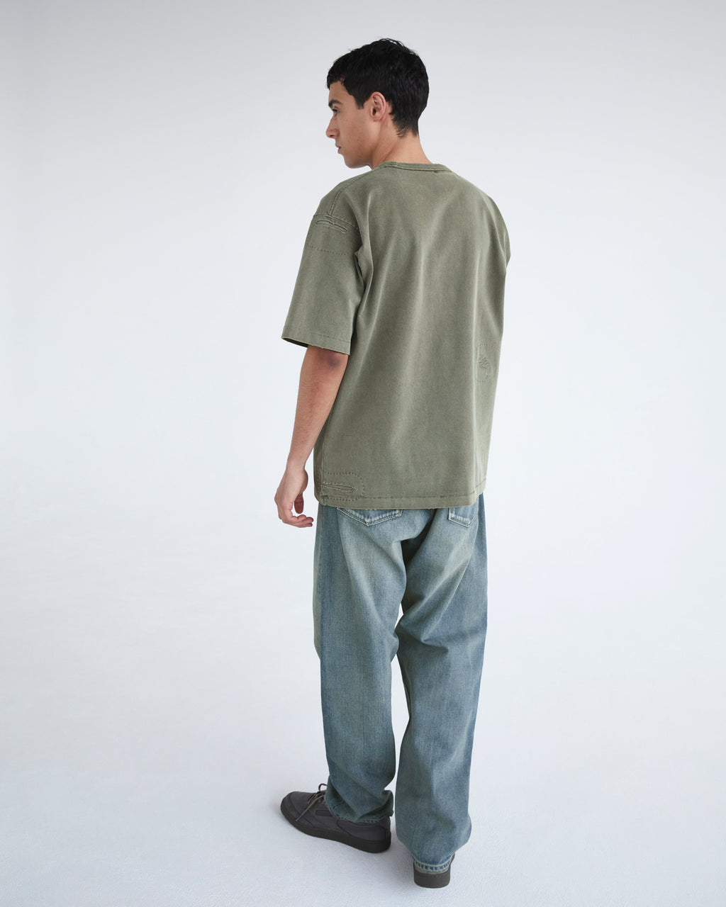 Khakis - O.D Repaired Tee (Olive) product image 8 | TRAB K-Fashion Australia
