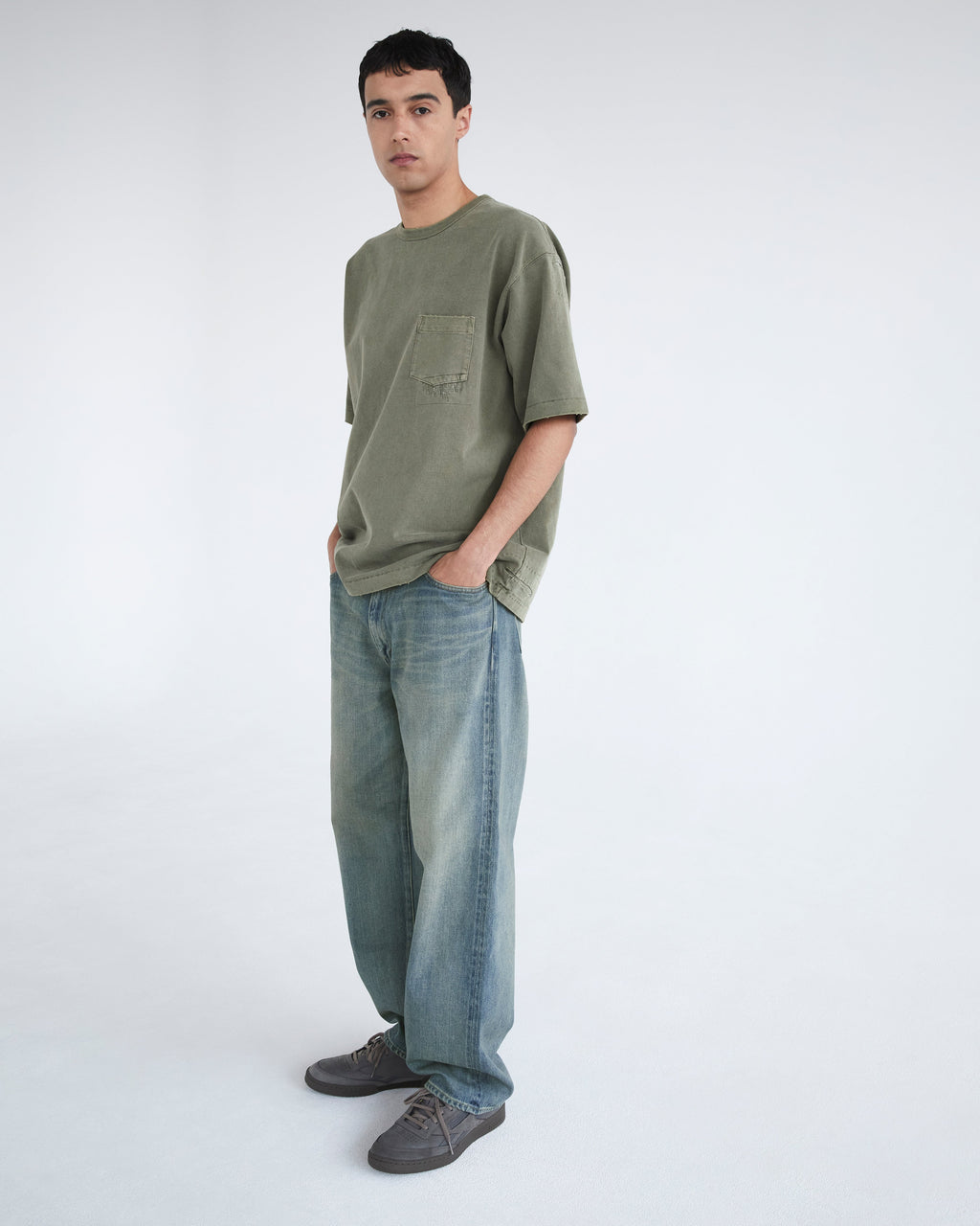 Khakis - O.D Repaired Tee (Olive) product image 9 | TRAB K-Fashion Australia