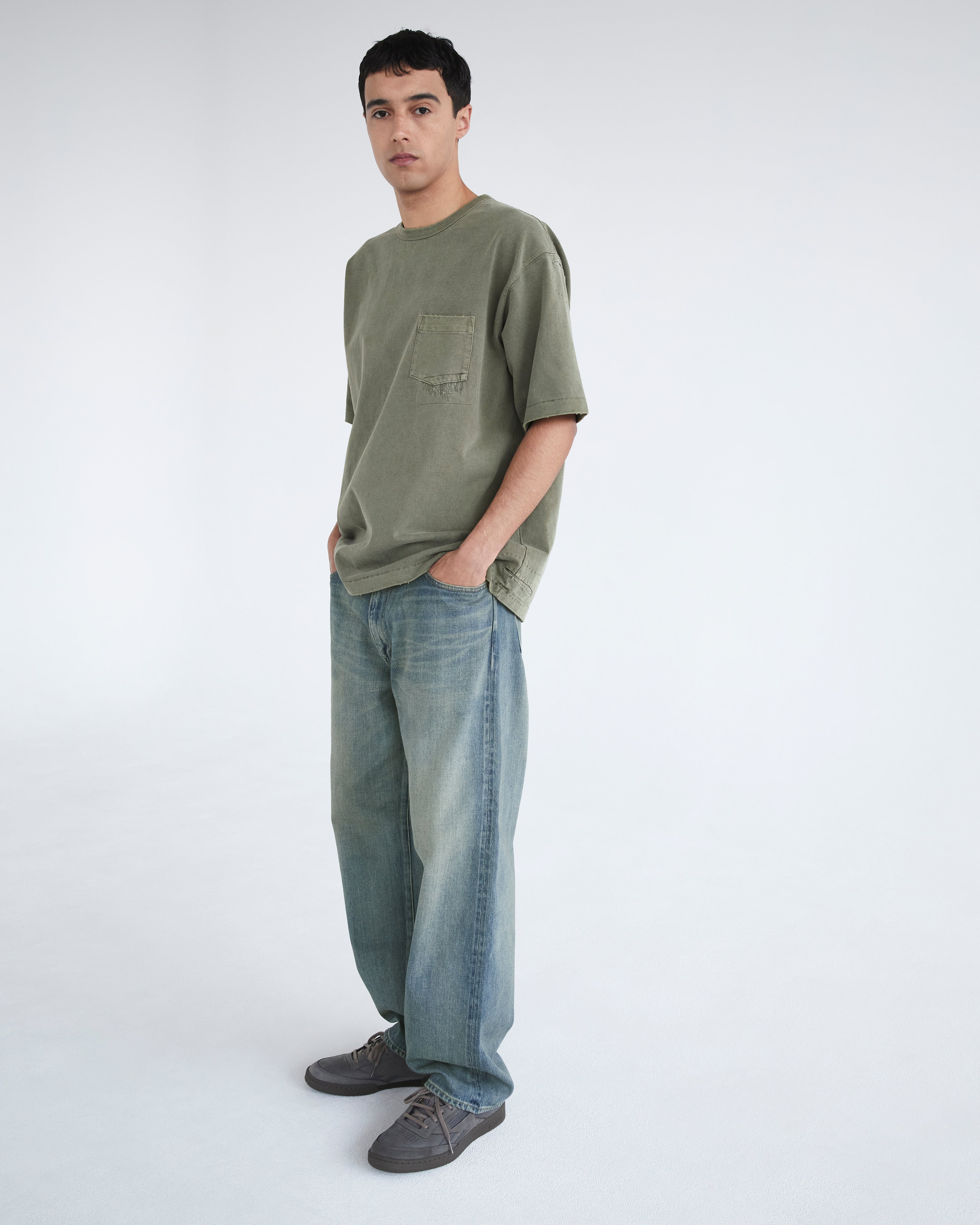 Khakis - O.D Repaired Tee (Olive) product image 9 | TRAB K-Fashion Australia