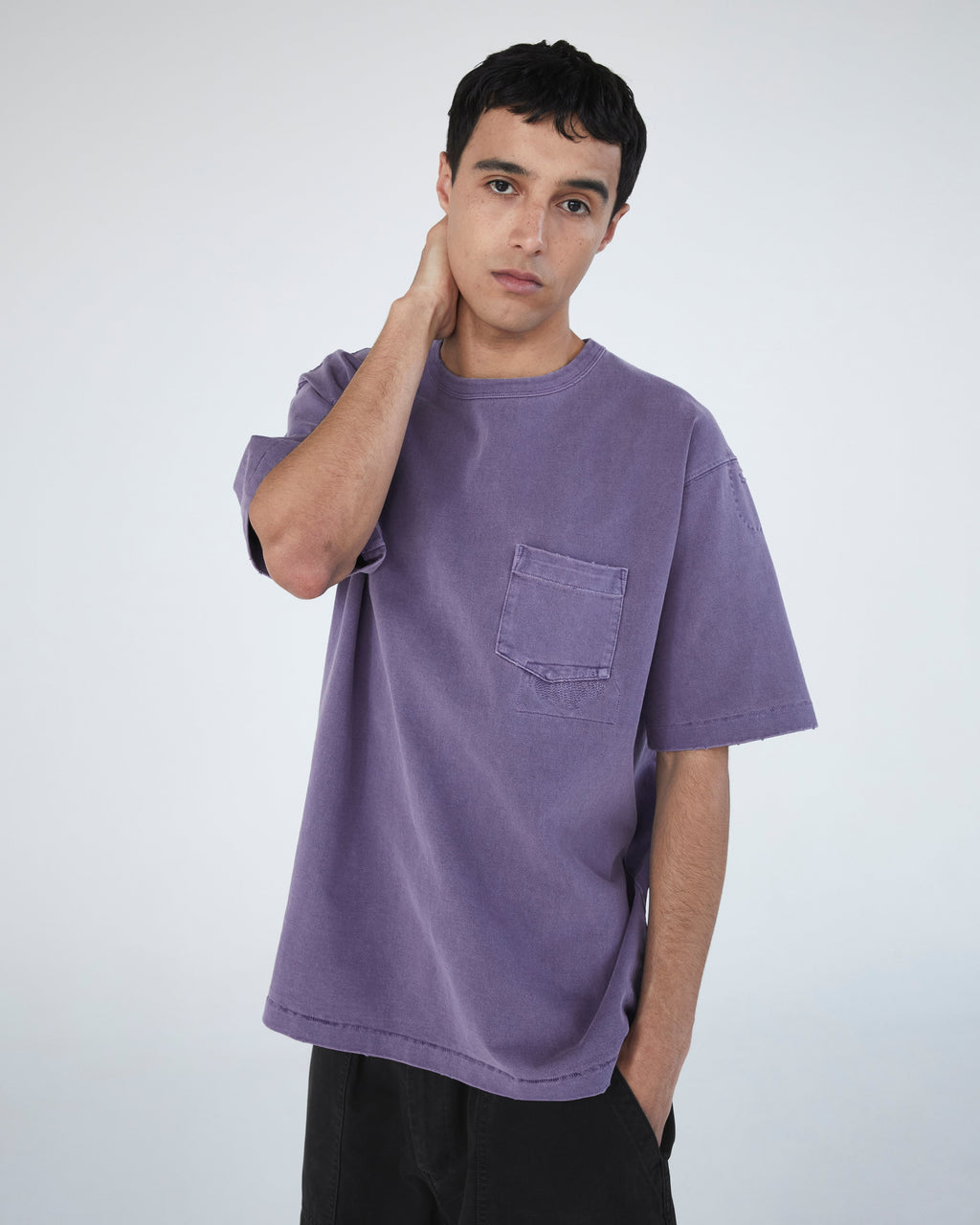 Khakis - O.D Repaired Tee (Purple) product image 7 | TRAB K-Fashion Australia