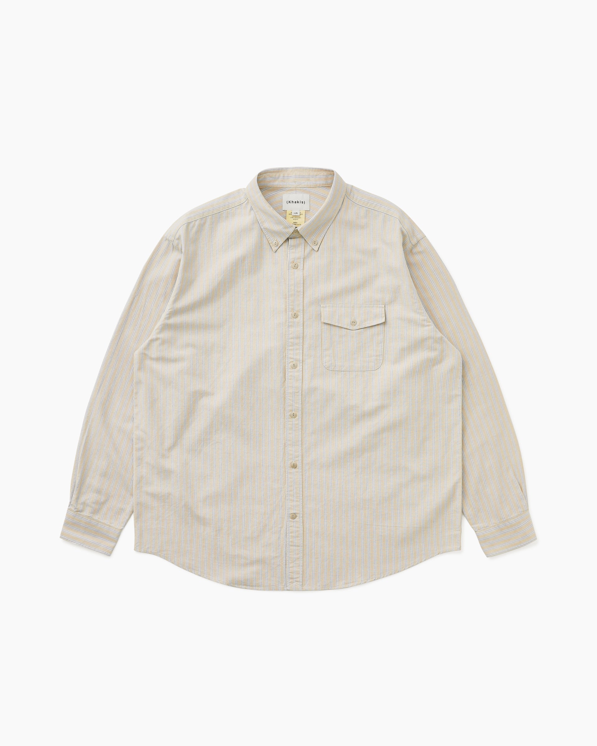 Khakis - Oxford Club Shirt (Beige) product image 1 | TRAB K-Fashion Australia