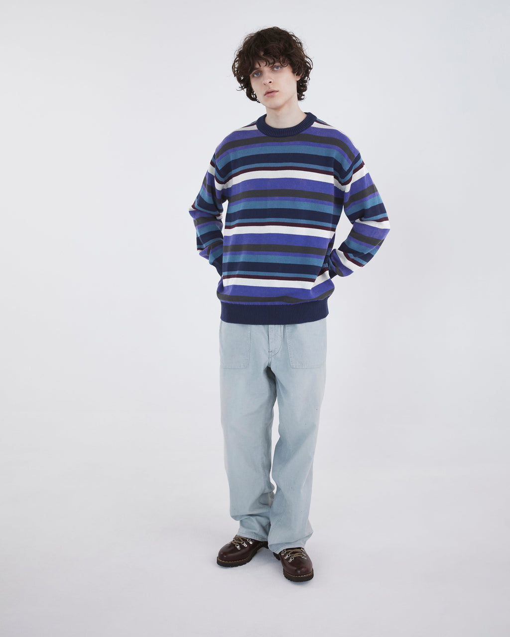 Khakis - Robin Sweater (Blue) product image 6 | TRAB K-Fashion Australia
