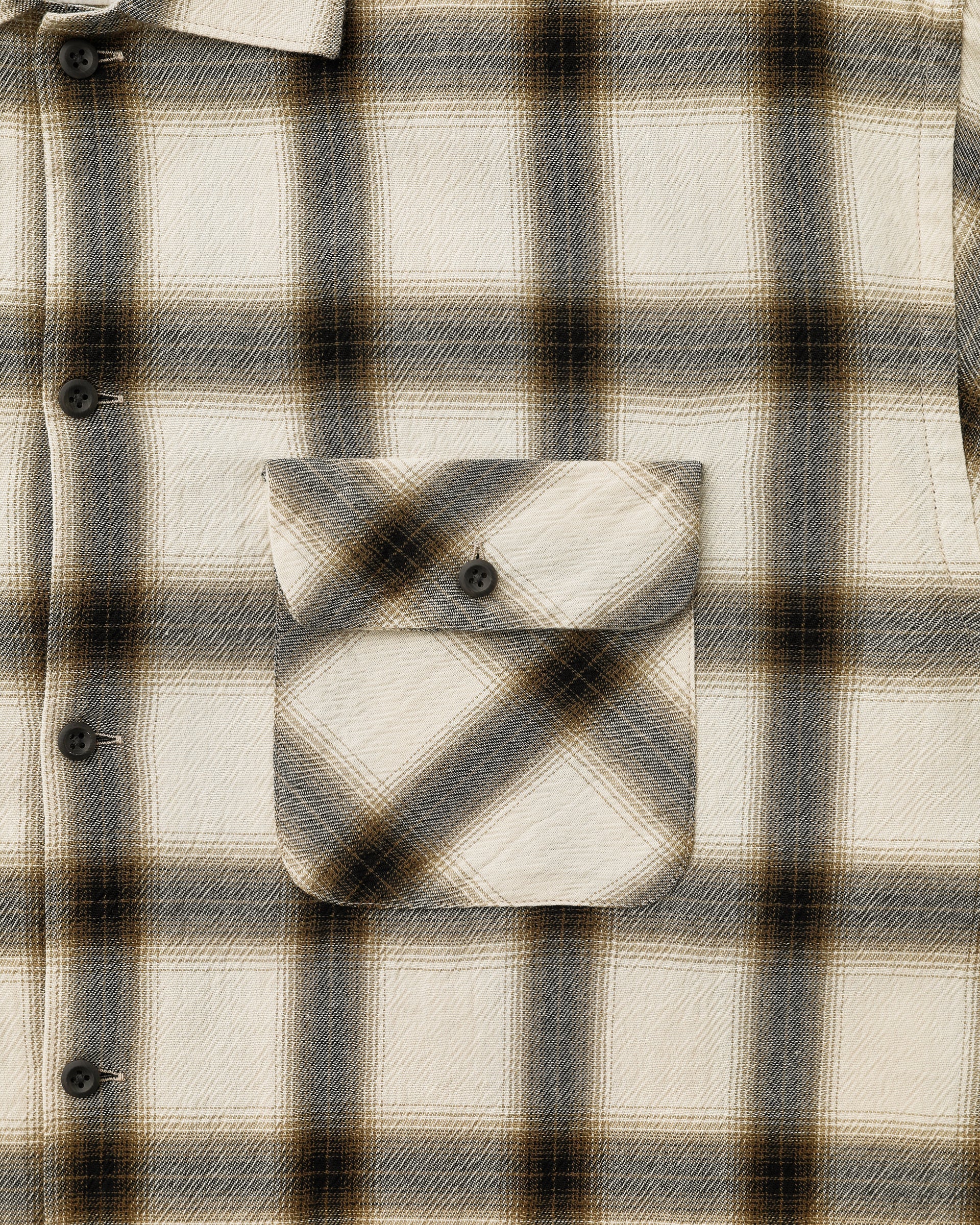 Khakis - Shadow Plaid Shirt (Beige) product image 3 | TRAB K-Fashion Australia