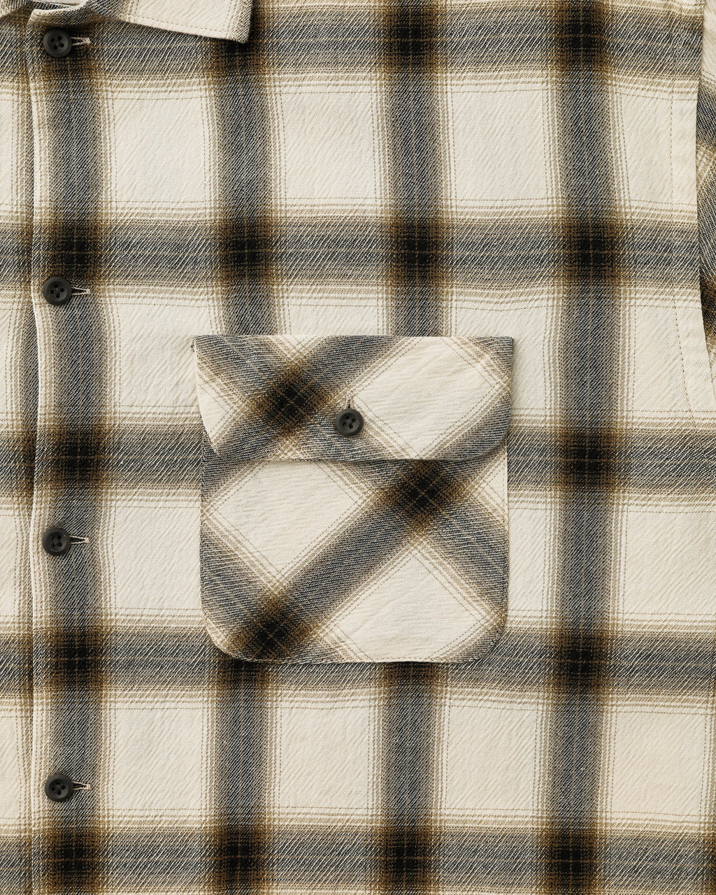 Khakis - Shadow Plaid Shirt (Beige) product image 3 | TRAB K-Fashion Australia