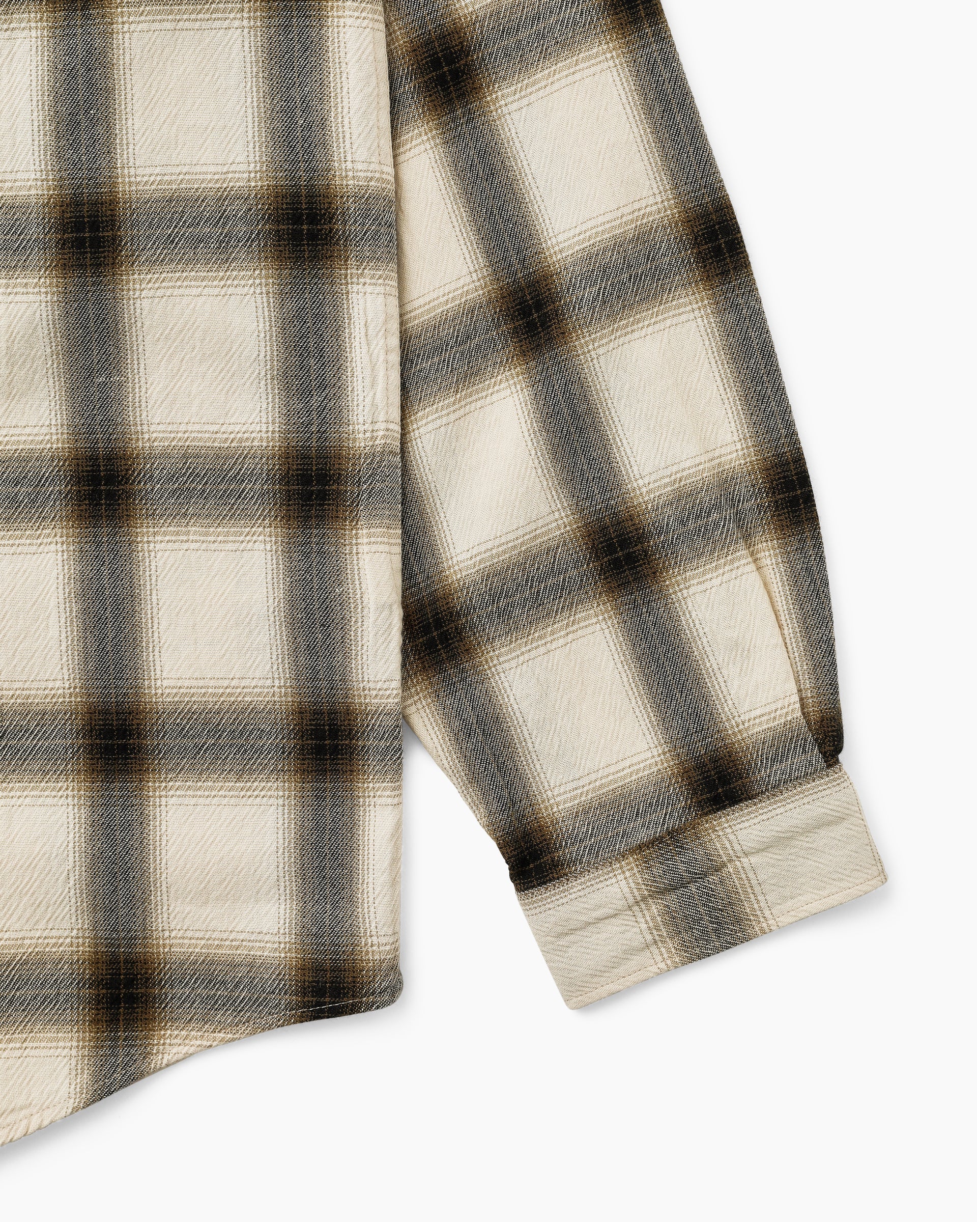 Khakis - Shadow Plaid Shirt (Beige) product image 4 | TRAB K-Fashion Australia