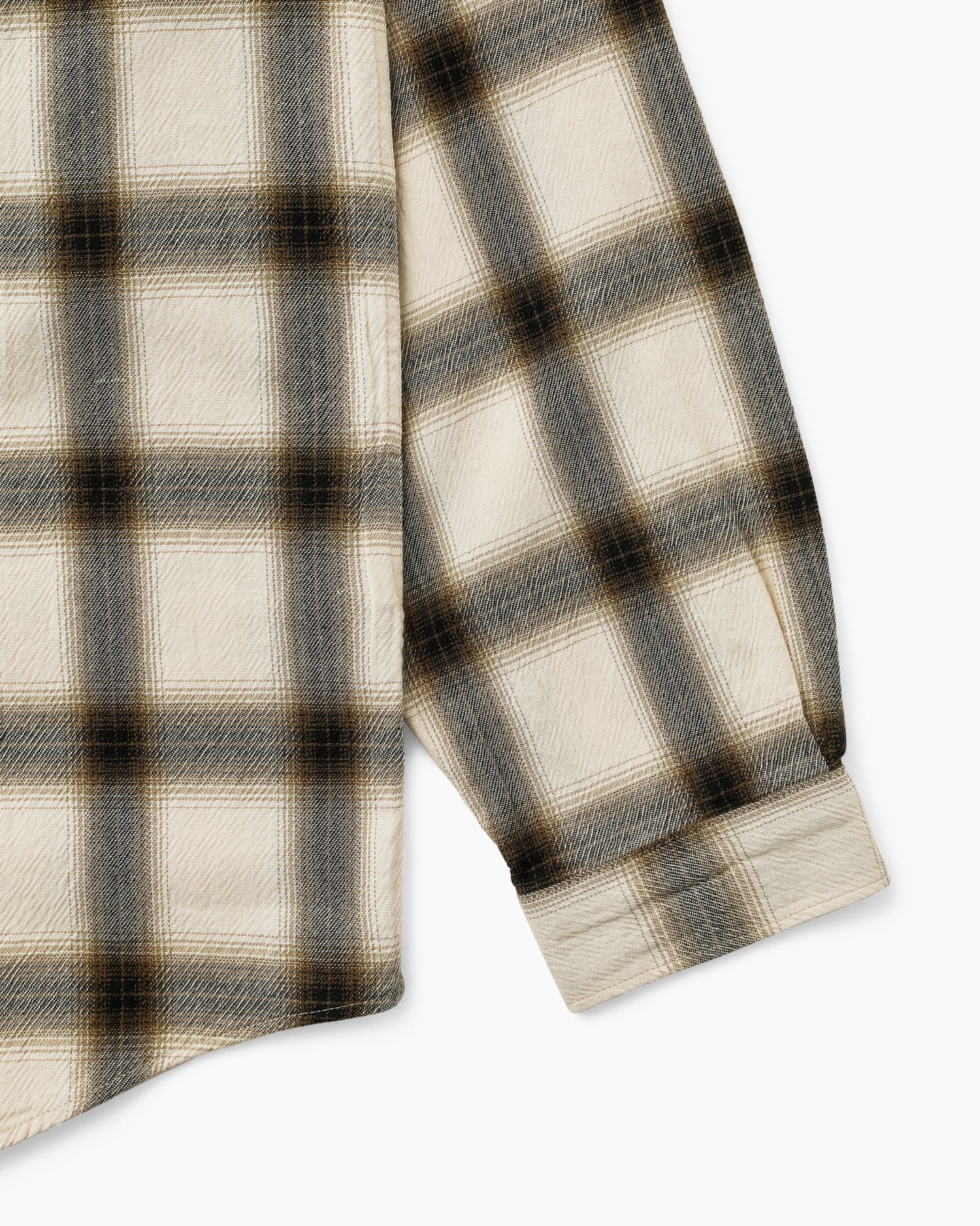 Khakis - Shadow Plaid Shirt (Beige) product image 4 | TRAB K-Fashion Australia