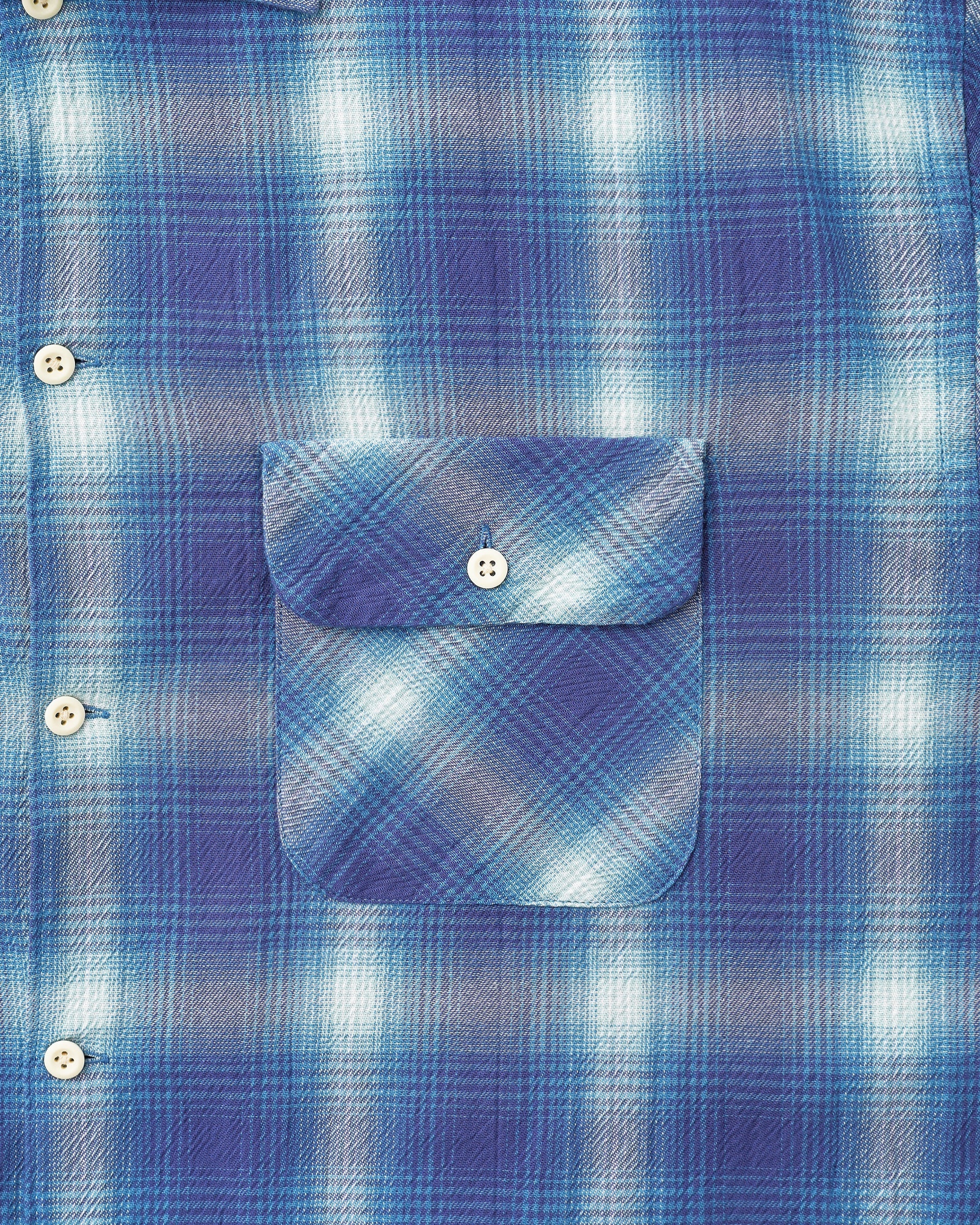 Khakis - Shadow Plaid Shirt (Blue) product image 3 | TRAB K-Fashion Australia