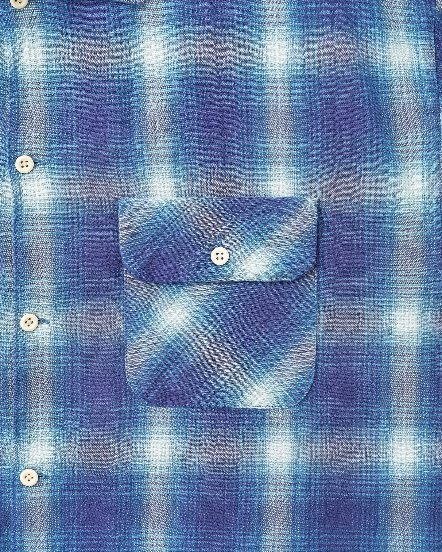 Khakis - Shadow Plaid Shirt (Blue) product image 3 | TRAB K-Fashion Australia