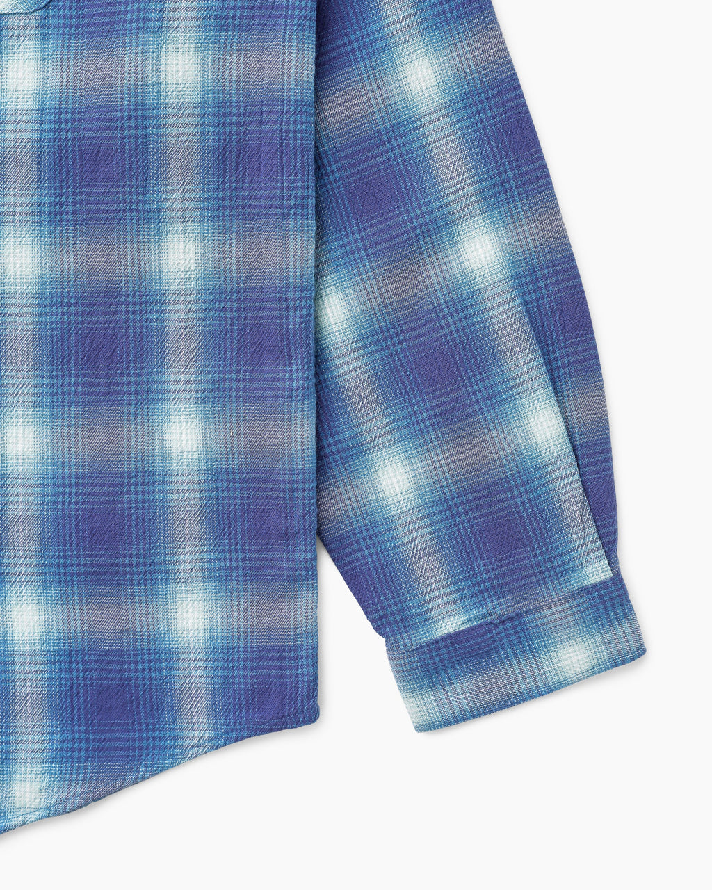 Khakis - Shadow Plaid Shirt (Blue) product image 4 | TRAB K-Fashion Australia
