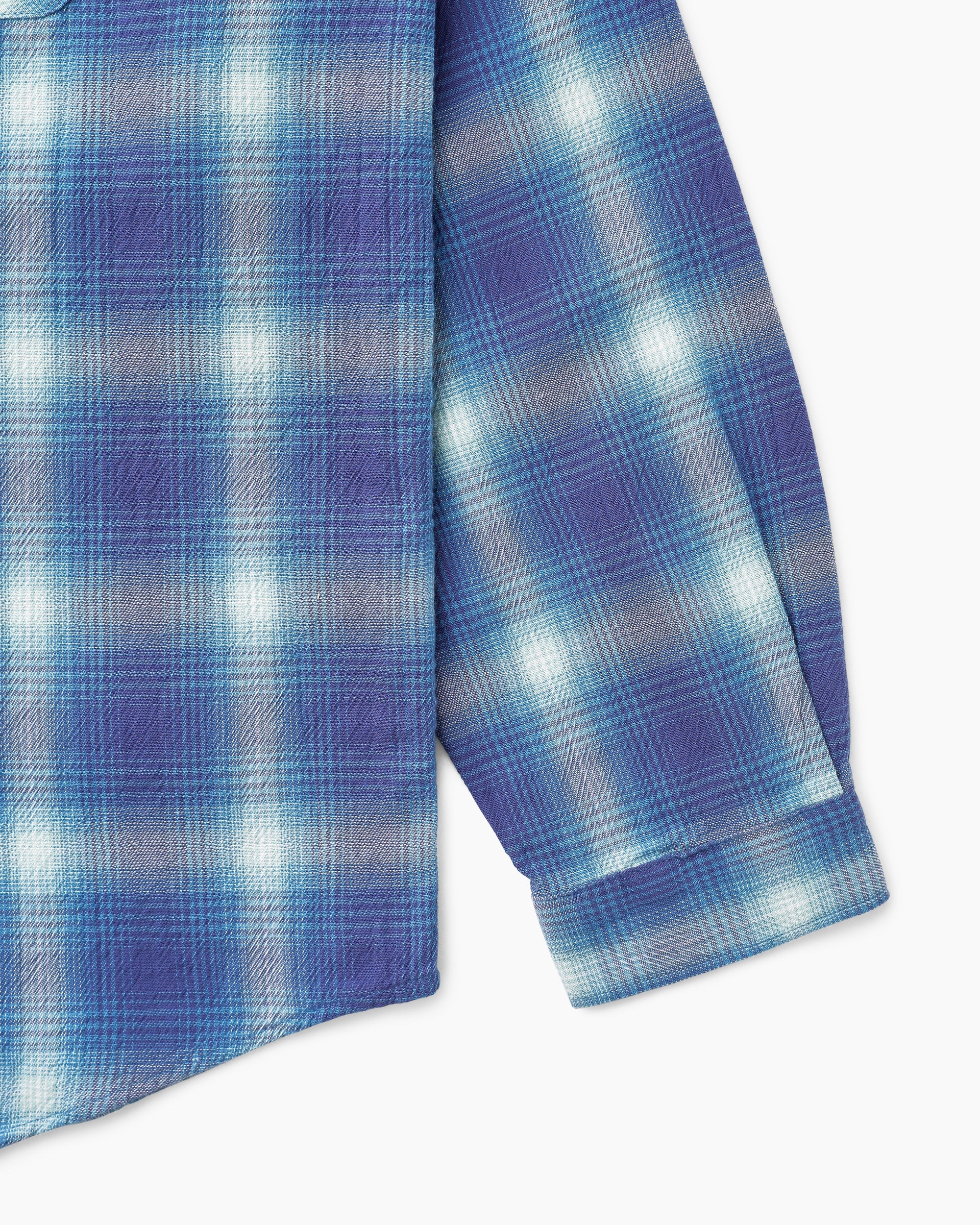 Khakis - Shadow Plaid Shirt (Blue) product image 4 | TRAB K-Fashion Australia